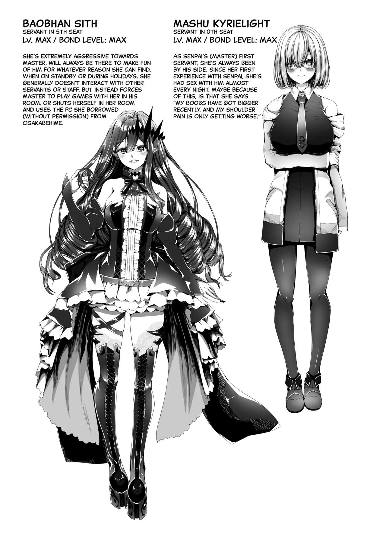 Page 2 of Fate/GO's Bavanshi Main Book