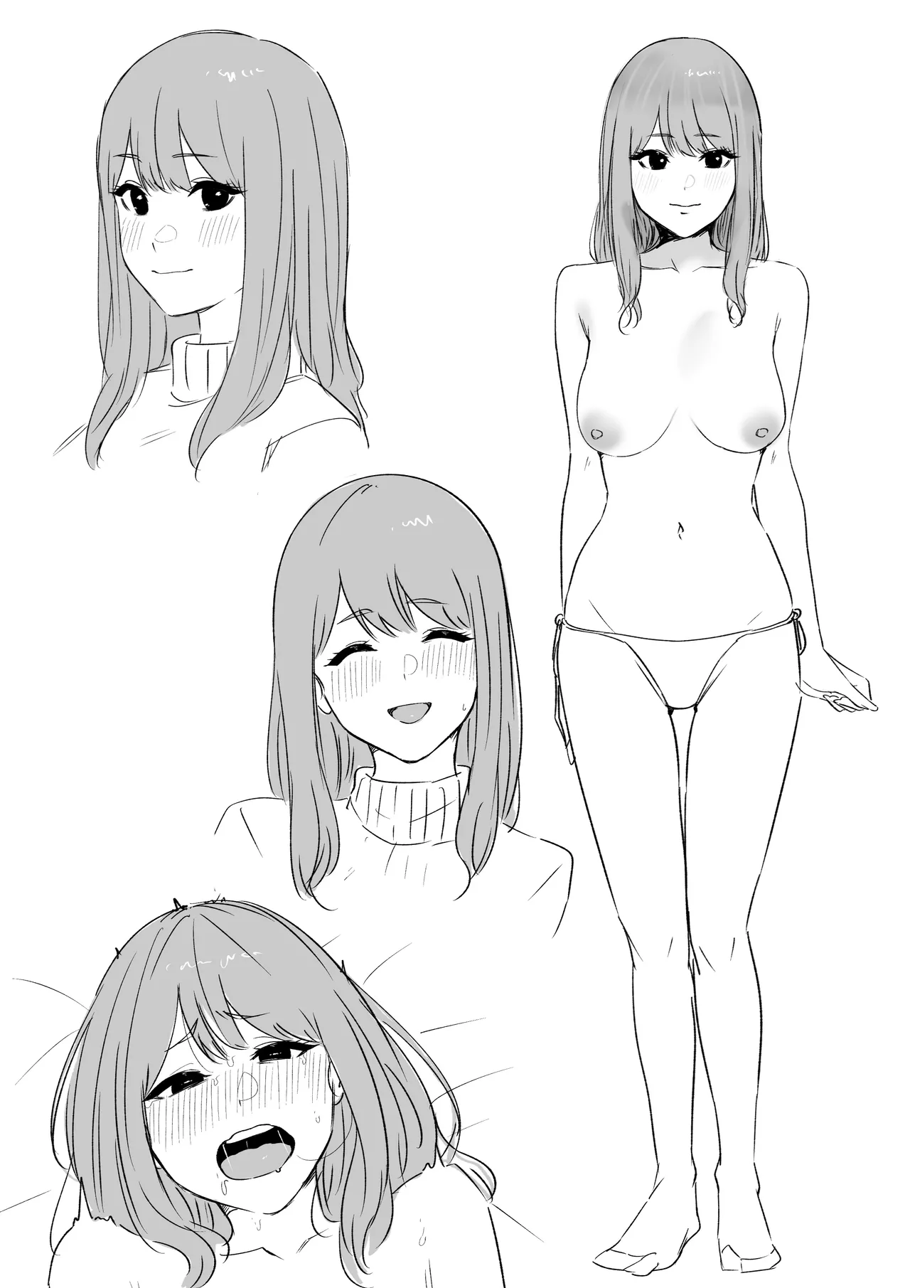 Otto ga Kaigai Shucchouchuu no Hitozuma page 10 original parody - sole female nakadashi hentai manga - read online free