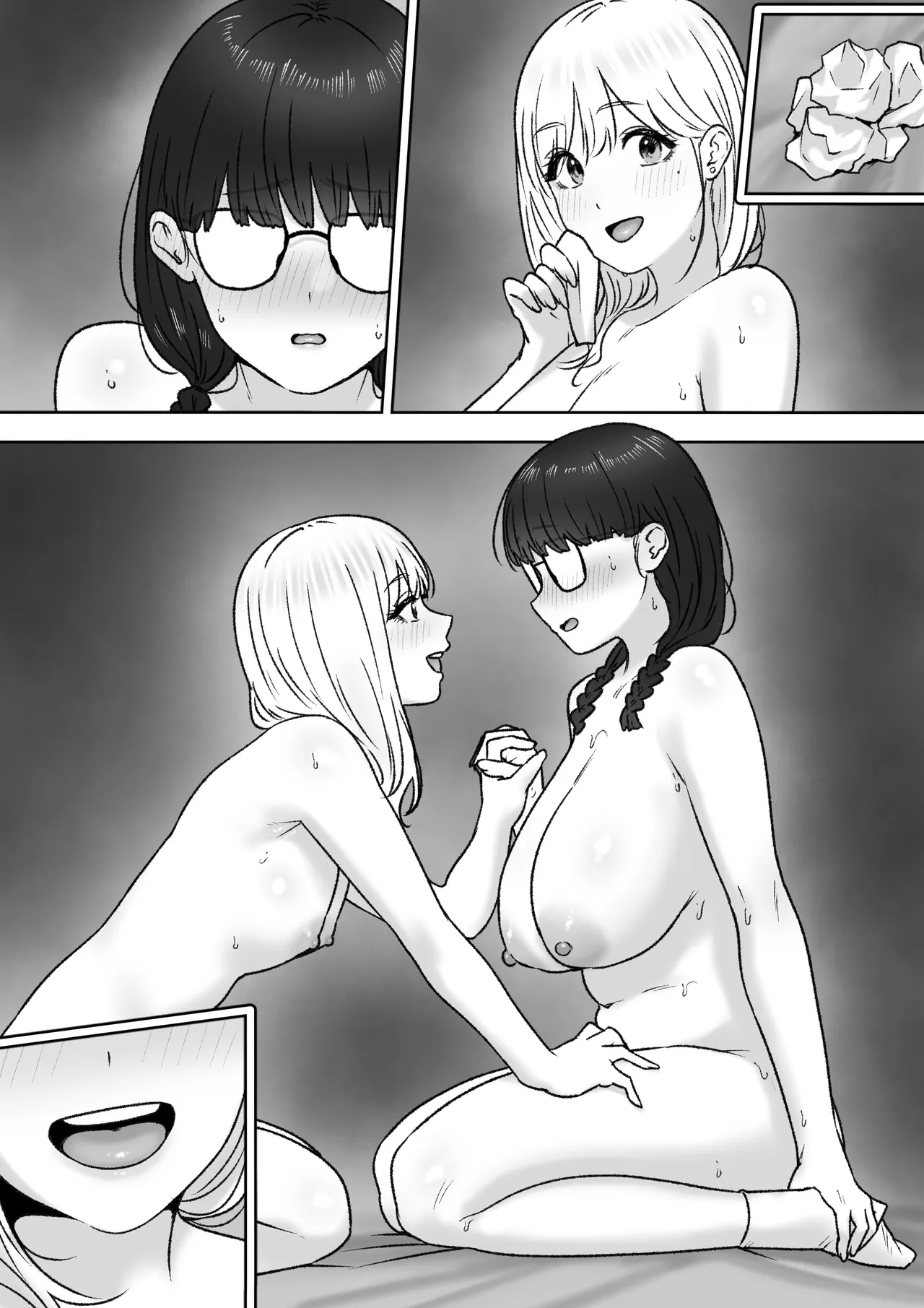 Futari page 68 original parody - squirting kissing hentai manga - read online free