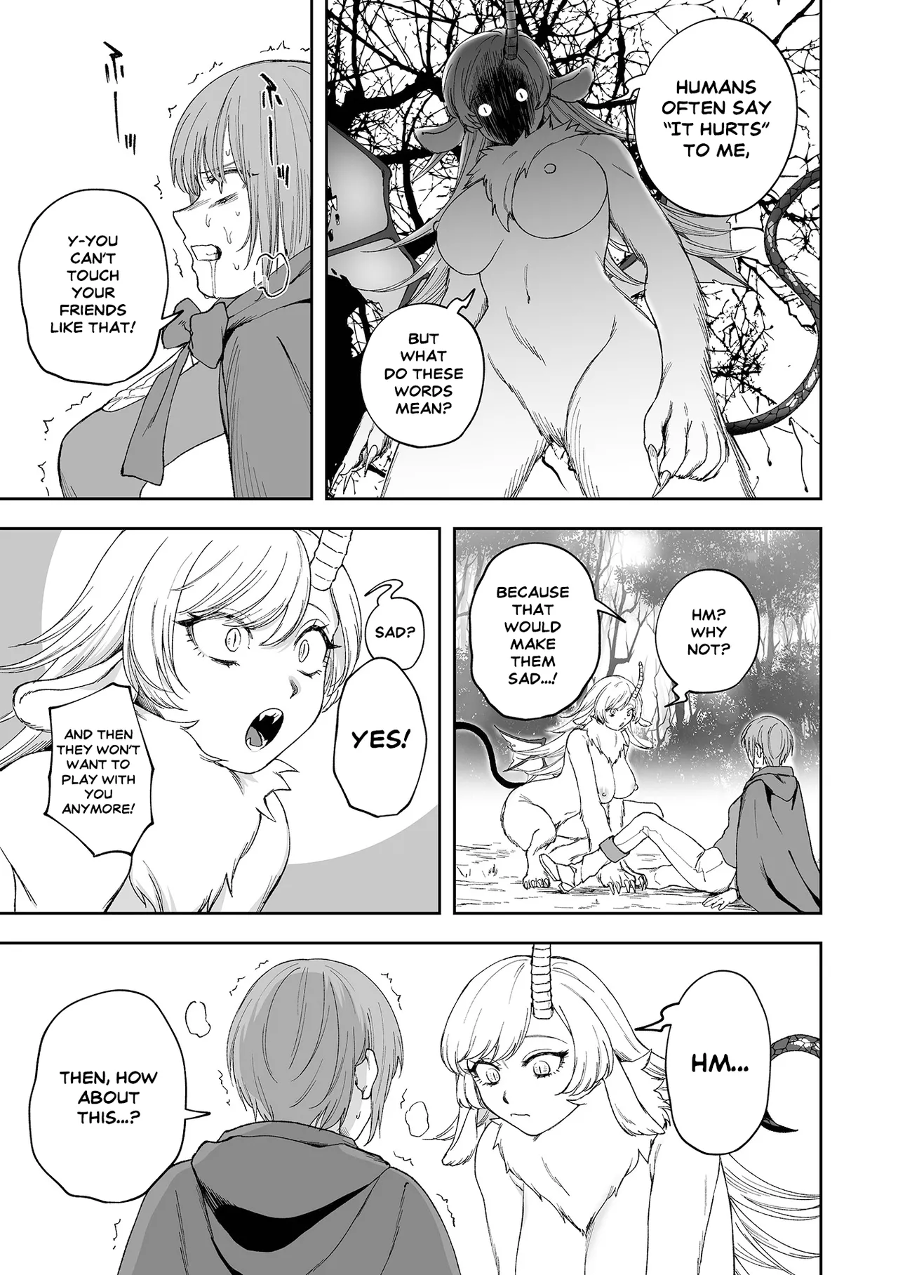 Chimera no Sumu Mori page 9 original parody - guro monster girl hentai manga - read online free