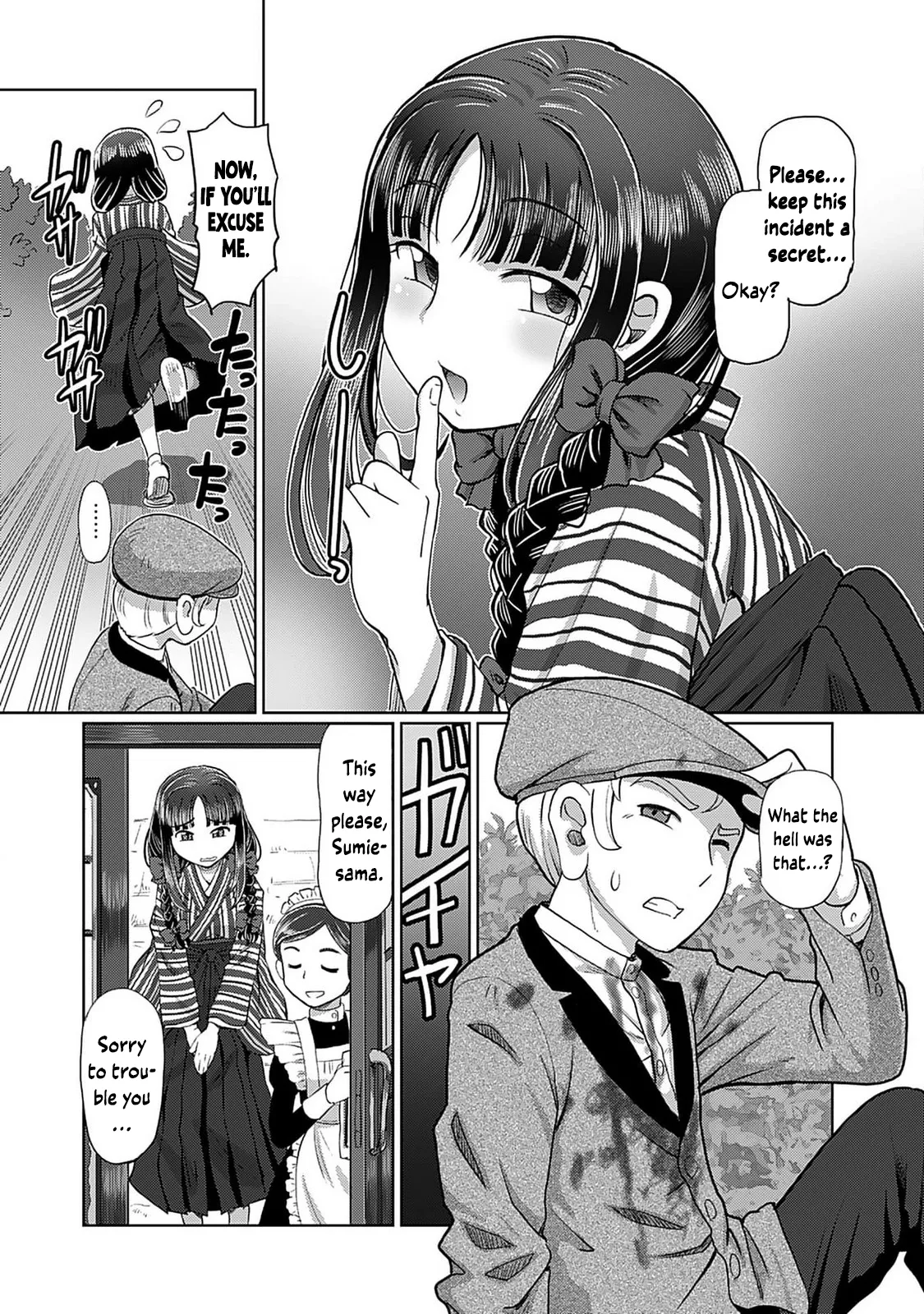 Taishou Yotogi Roman - Kinyoubi no Hanayome CHAPTER 1 page 14 - maid squirting hentai manga - read online free