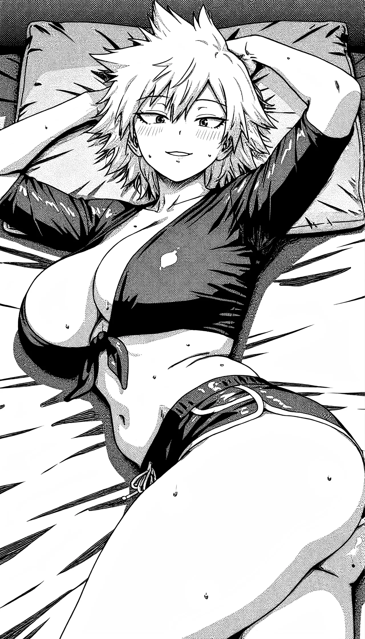BNH Mothers #1! Cool girls ride villains! page 28 featuring nomu my hero academia parody - paizuri bikini hentai manga - read online free