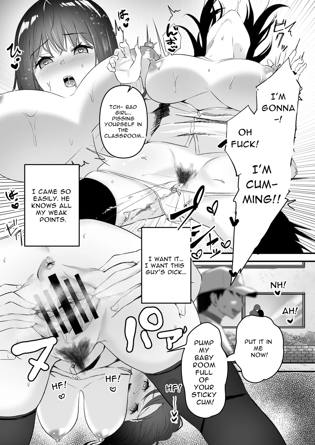 JK Odoshite Isshuukan de Netori Kansui! Kareshi o Mamoru Kenage na Anoko o Choukyou shichaou! | Blackmailed JK Cucked Within The Week! page 27 original parody - squirting handjob hentai manga - read online free