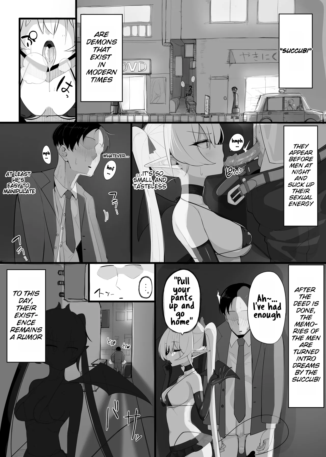 Page 2 of [Osinobu no Yakata (Osinobu)] Atashi no Ejiki ni Narinasai! | You shall be the succubus's prey! [English]