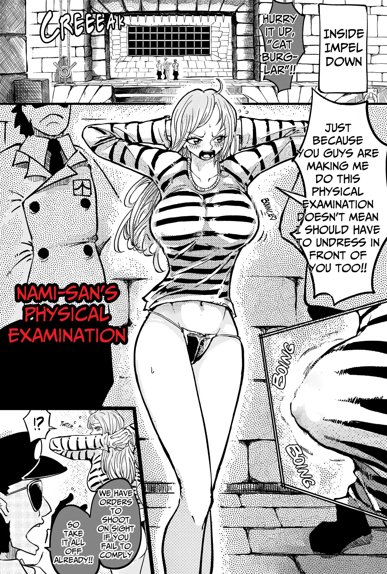 Nami's physical examination - Page 1