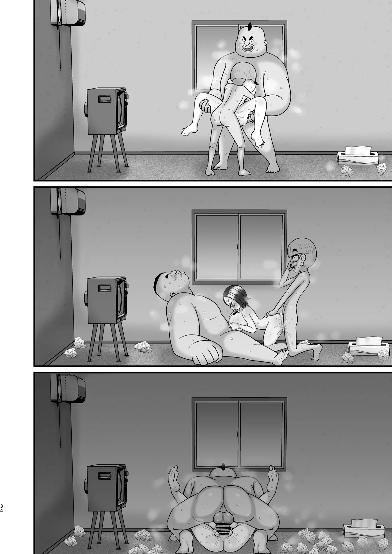 Decker-dan no Yabou page 68 original parody - sole female nakadashi hentai manga - read online free