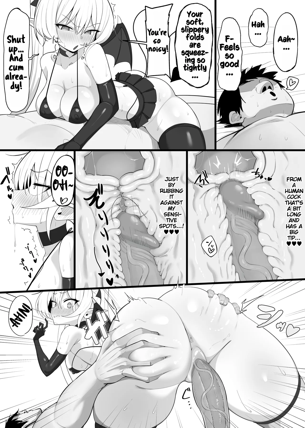 Atashi no Ejiki ni Narinasai! | You shall be the succubus's prey! page 28 original parody - sole female sole male hentai manga - read online free