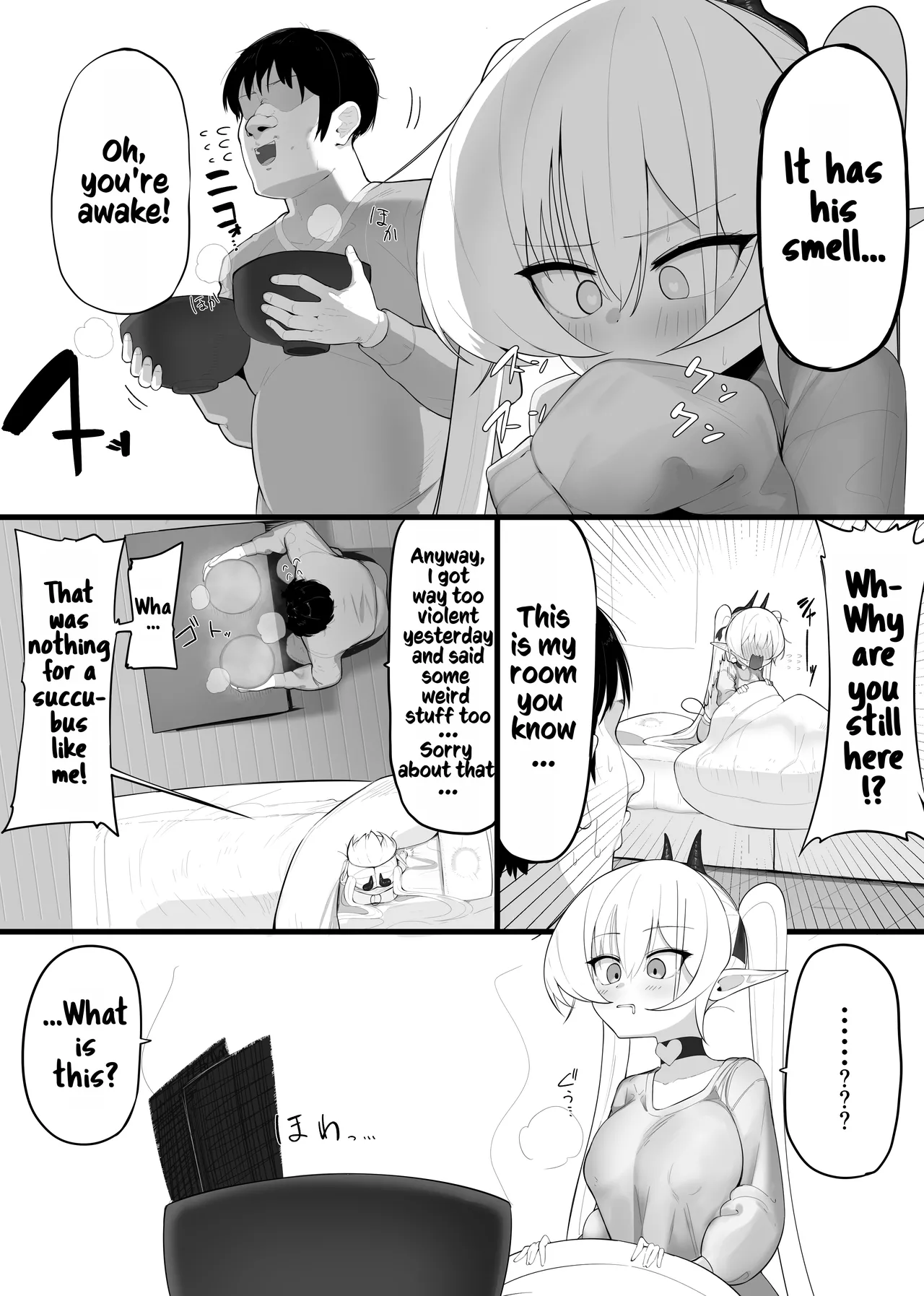 Atashi no Ejiki ni Narinasai! | You shall be the succubus's prey! page 42 original parody - sole female sole male hentai manga - read online free