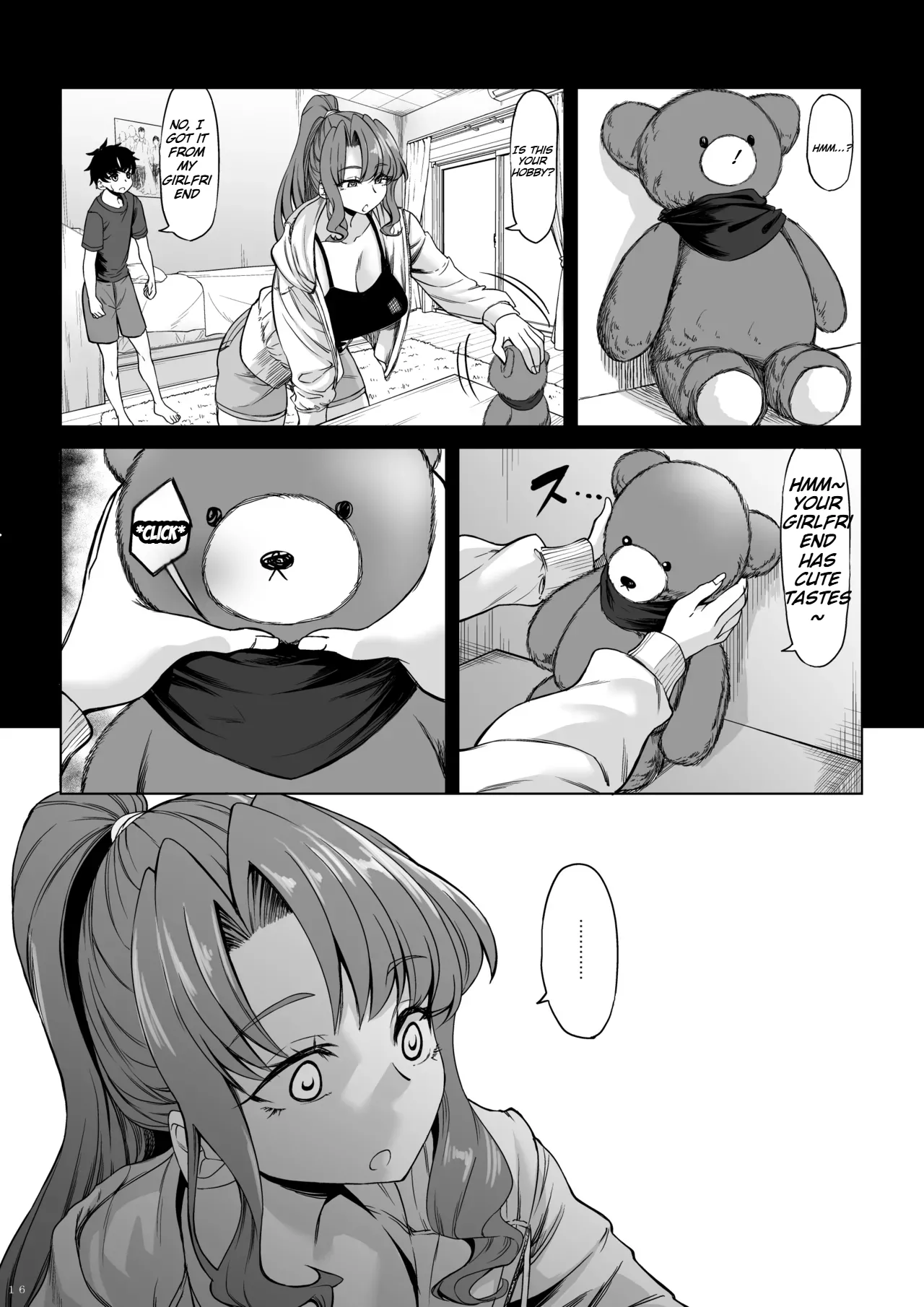 Shinchou 211 cm no Jirai-kei Joshi ni Nerawarete mou Nigerarenai 2 page 15 original parody - kissing big breasts hentai manga - read online free
