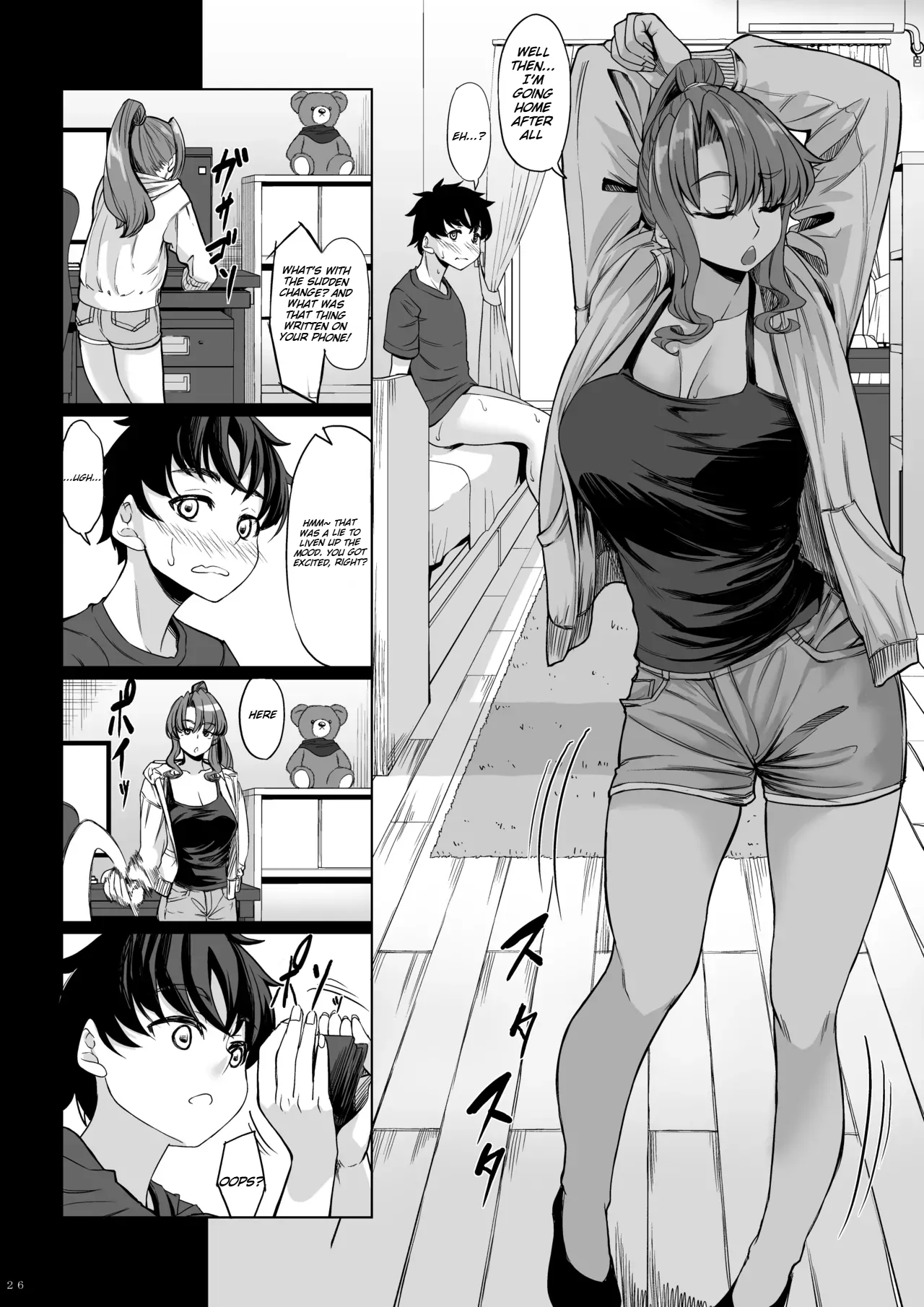Shinchou 211 cm no Jirai-kei Joshi ni Nerawarete mou Nigerarenai 2 page 25 original parody - sole male paizuri hentai manga - read online free