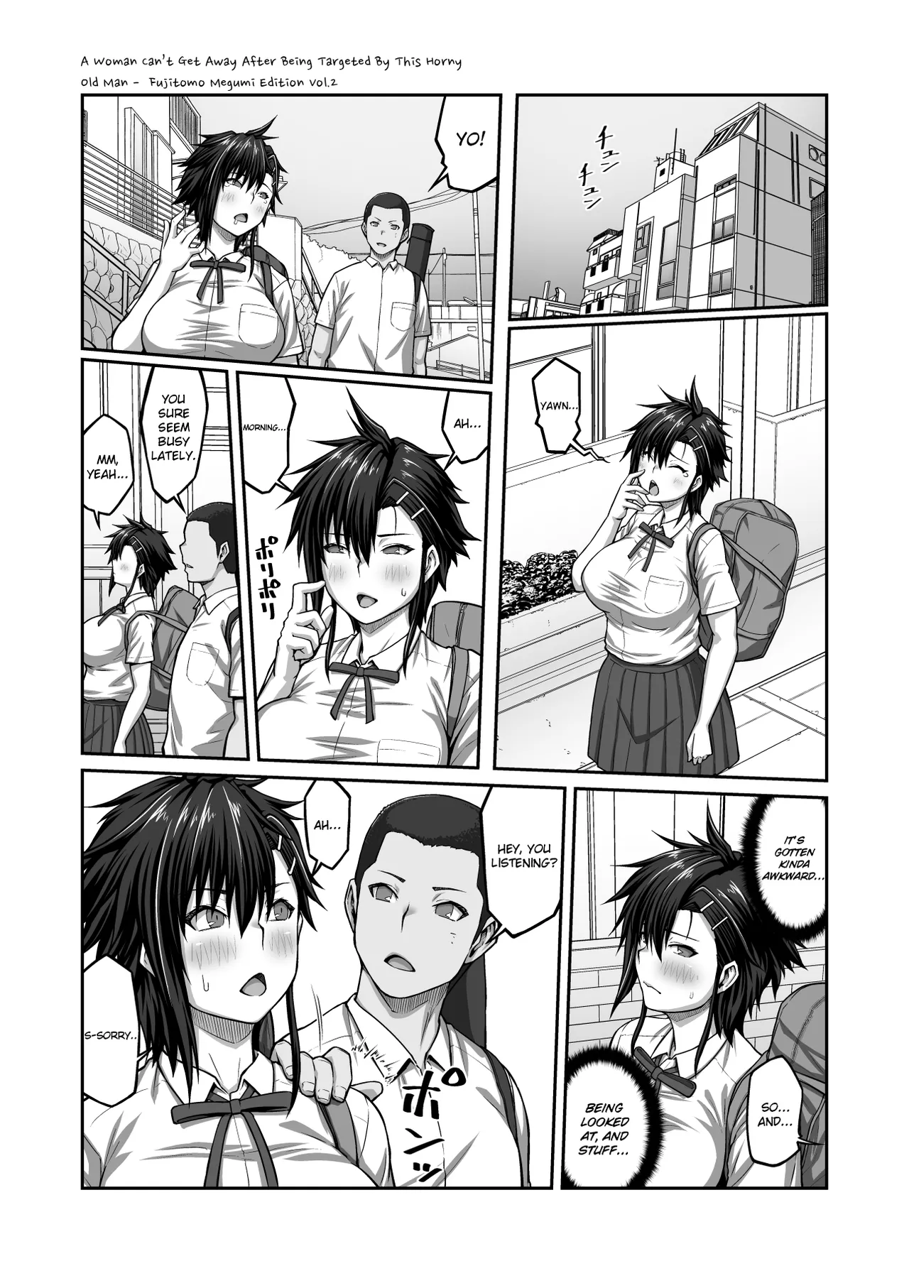 [ClimbCrown] Nakadashi Oji-san ni Nerawareta Mesu wa Nigeru Koto ga Dekinai ~Fujitomo Megumi Hen 2~ | A Woman Can’t Get Away After Being Targeted By This Horny Old Man - Fujitomo Megumi Edition Vol.2 [English] =White Symphony= [Digital] page 47 original parody - sole female sole male hentai manga - read online free