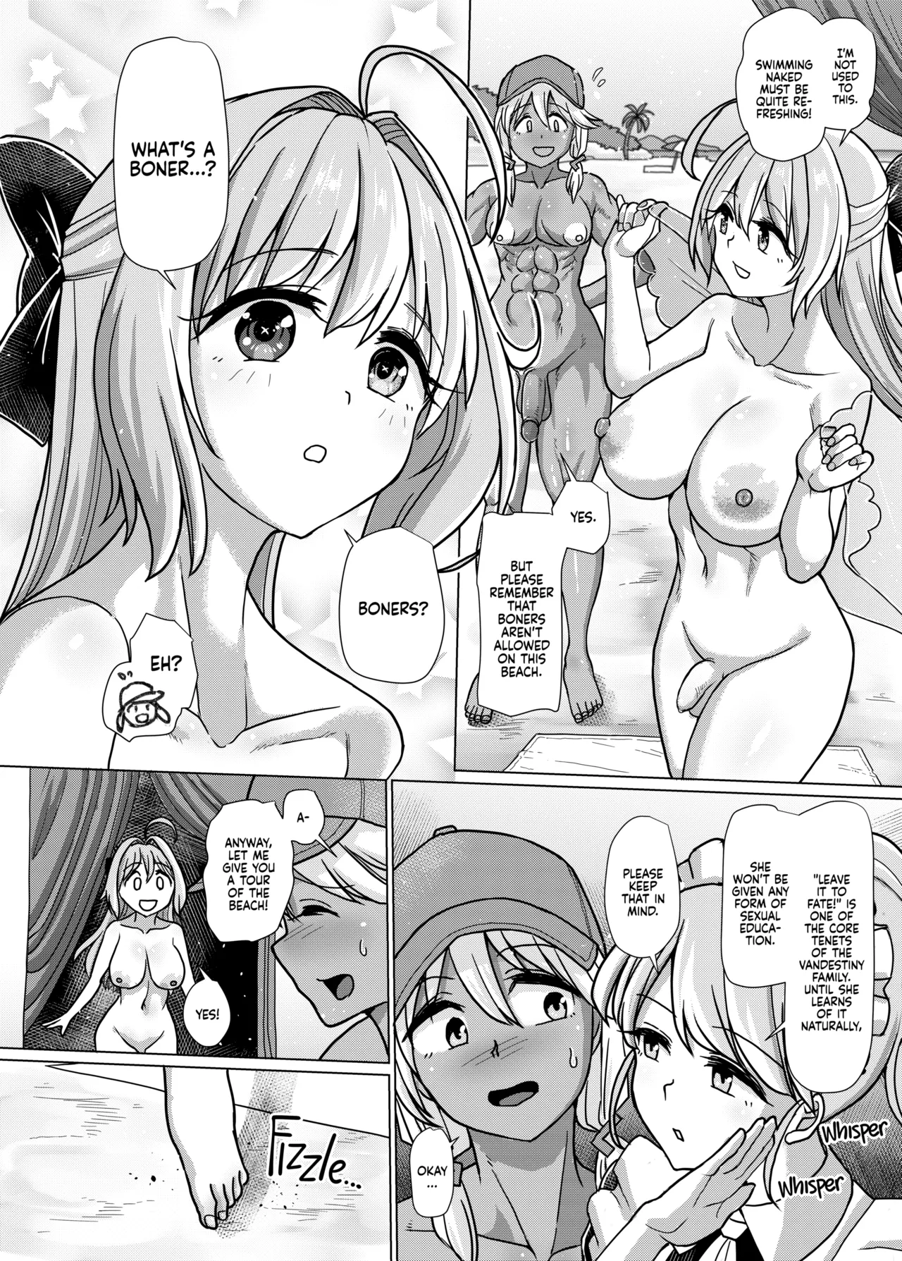 Futanari Beach Police no Oshigoto | Working at the Futanari Beach Police 3 - Page 7