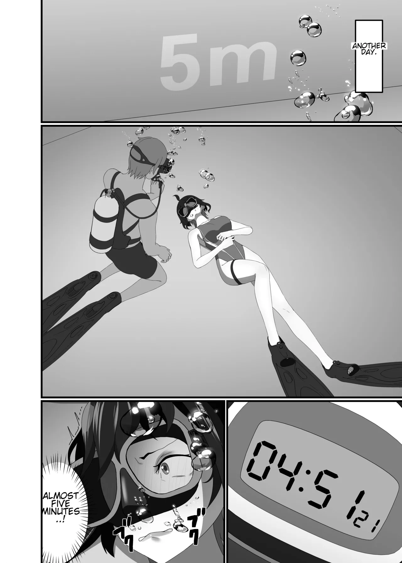 Kairaku wa Minasoko made | Pleasure reaches the bottom of the pool page 26 original parody - gloves swimsuit hentai manga - read online free