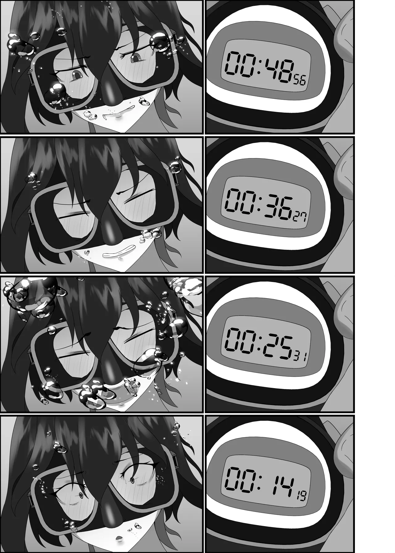 Kairaku wa Minasoko made | Pleasure reaches the bottom of the pool page 29 original parody - gloves swimsuit hentai manga - read online free