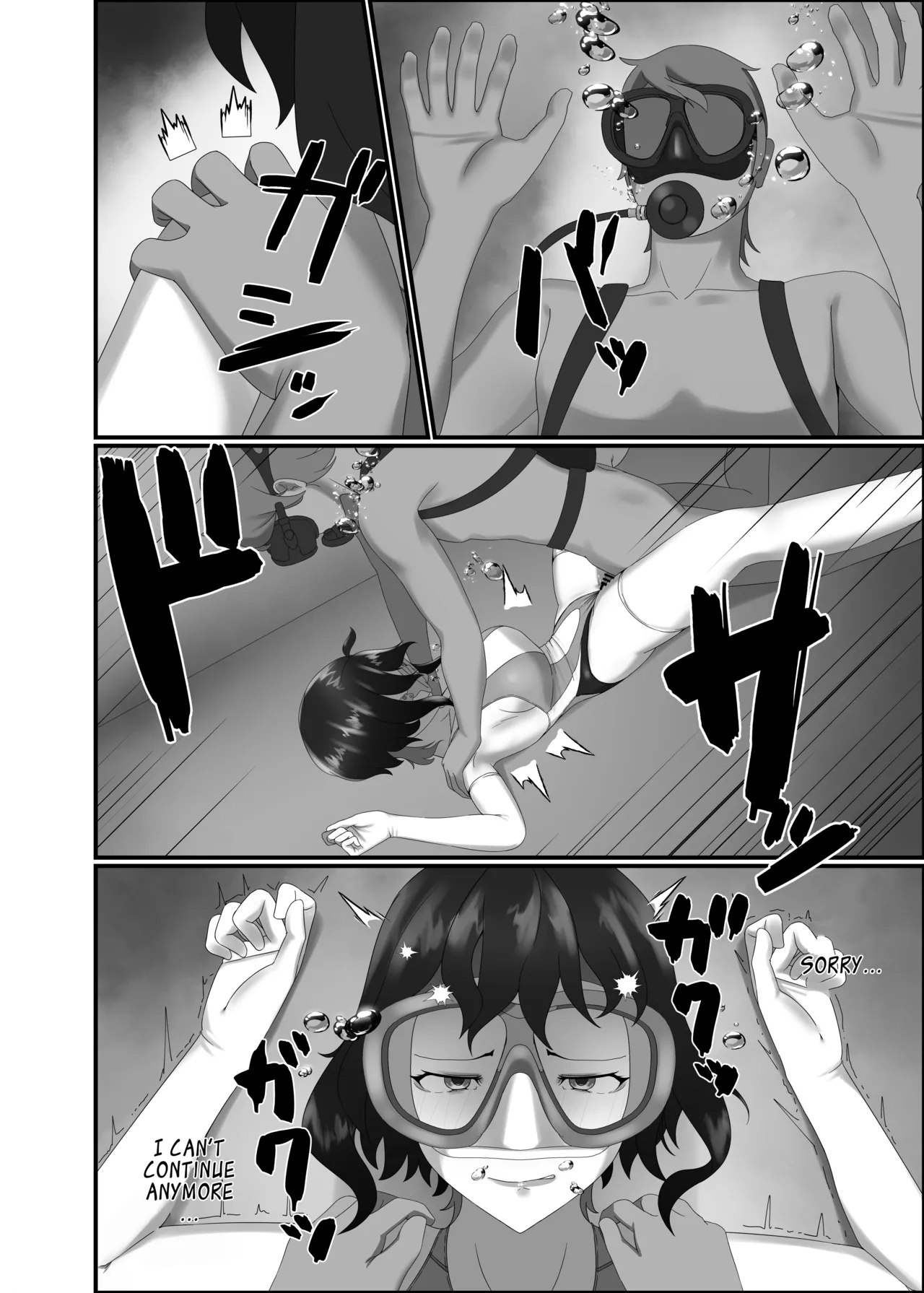 Kairaku wa Minasoko made | Pleasure reaches the bottom of the pool page 58 original parody - gloves swimsuit hentai manga - read online free