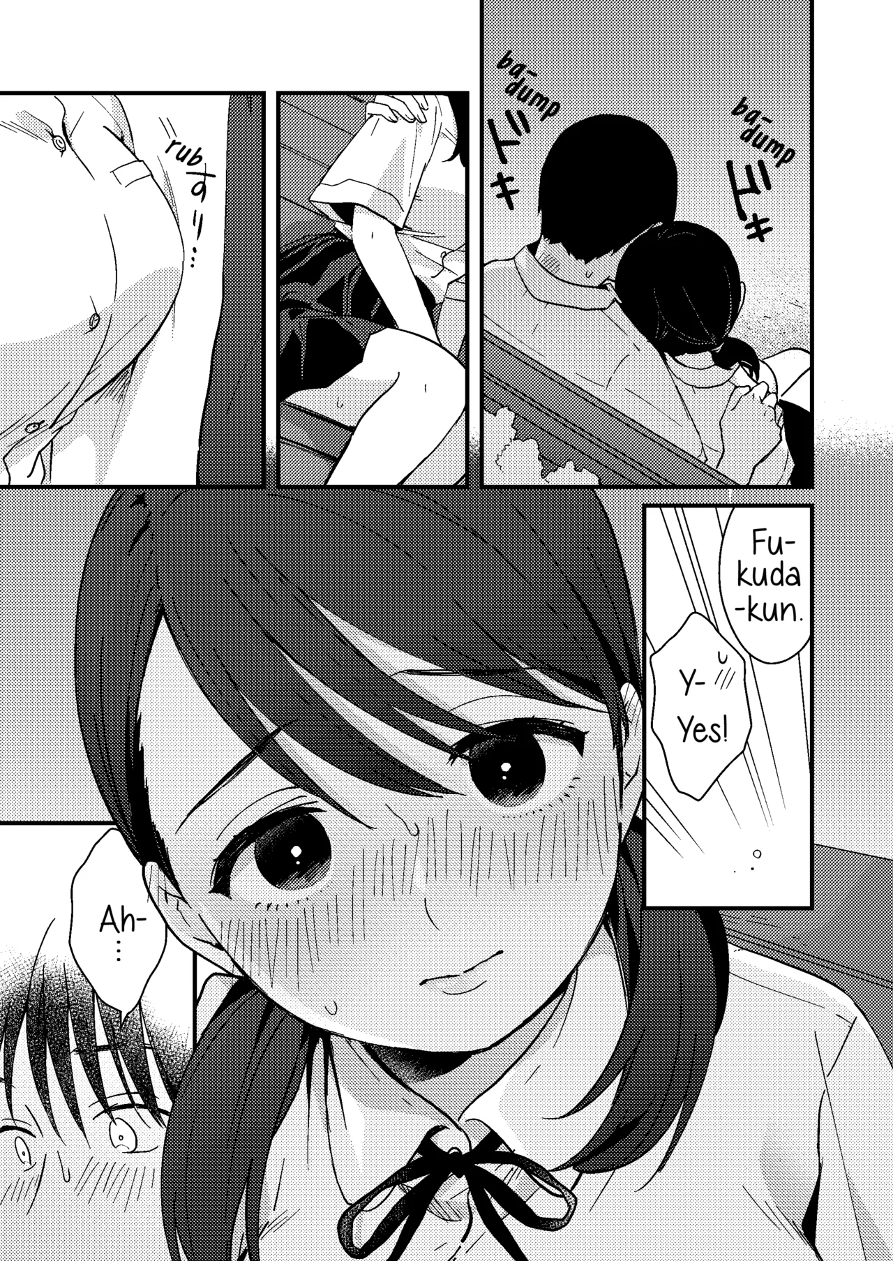 Chiguhagu Kanojo | Mismatched Girlfriend page 16 original parody - leg lock big breasts hentai manga - read online free
