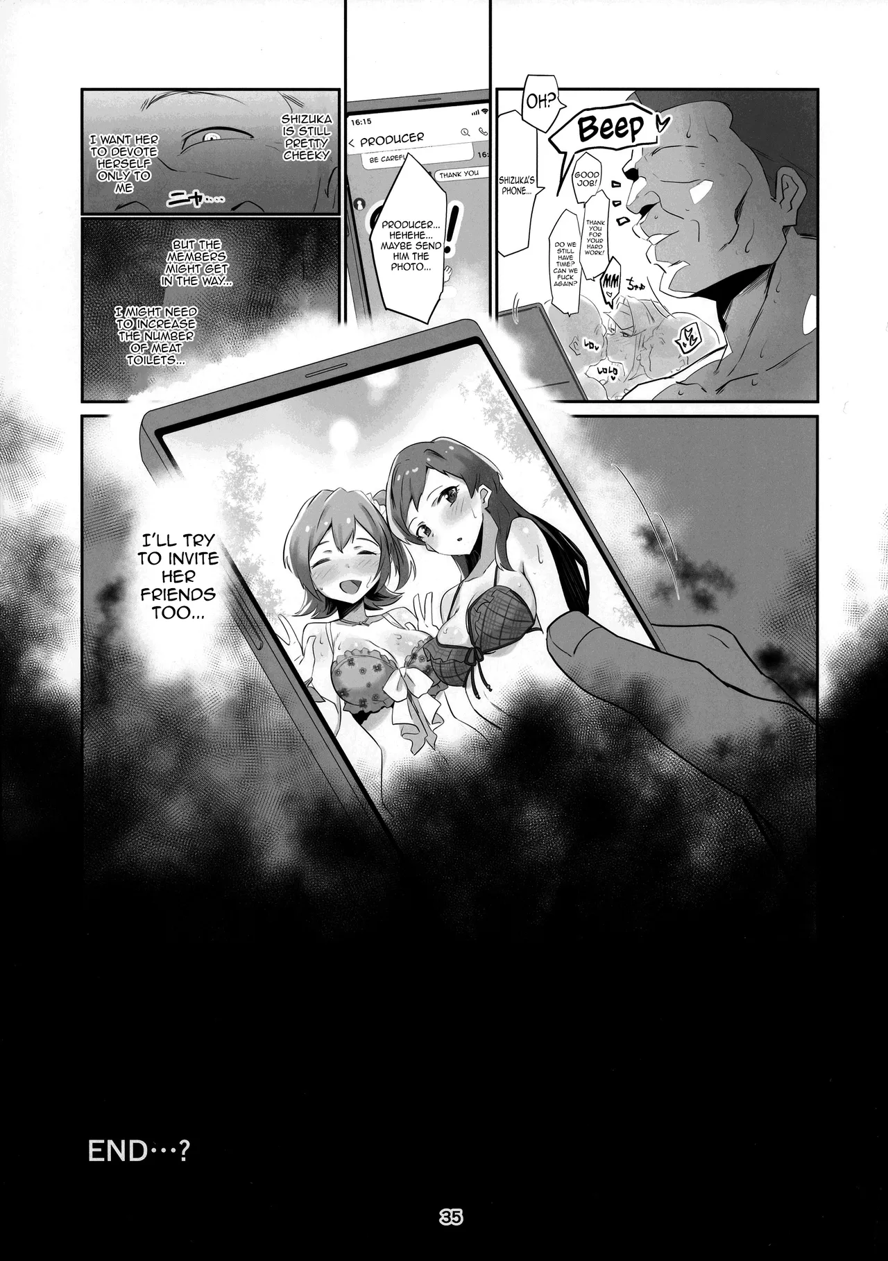 Page 37 of [Teikuu MS Combo (Echihiro)] Innocent Idol Namahame Gasshuku ni Iku | Innocent Idol goes to a raw sex training camp (THE iDOLM@STER MILLION LIVE!) [English] [meganekun_tl] [Digital]