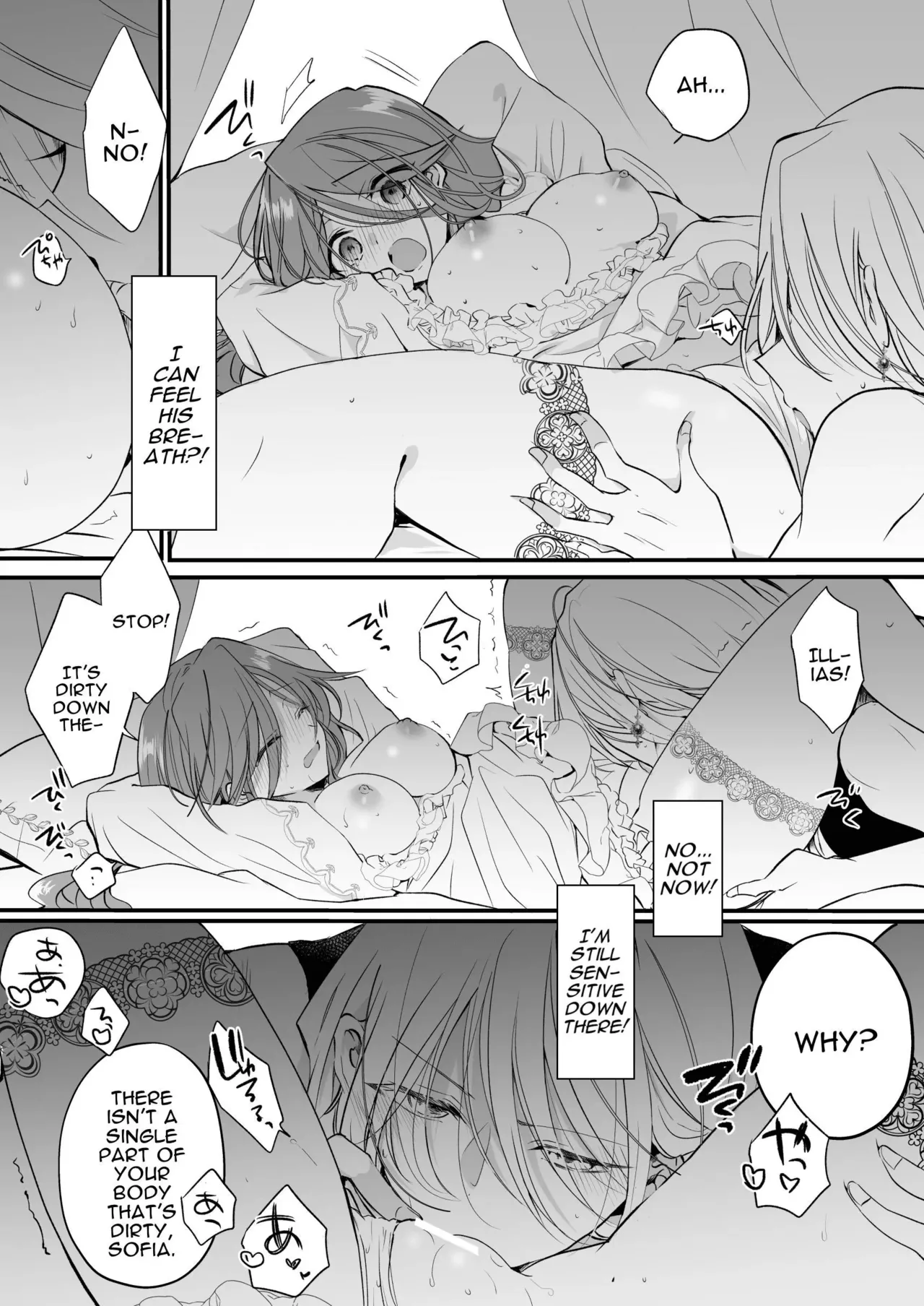 Majutsushi no Henai 〜 Baddo ED Tensei Akuyaku Reijō, Shukuteki no Hazudatta Jijū ni Torawareru 〜 I A Mage's Affection page 39 original parody - big breasts nakadashi hentai manga - read online free