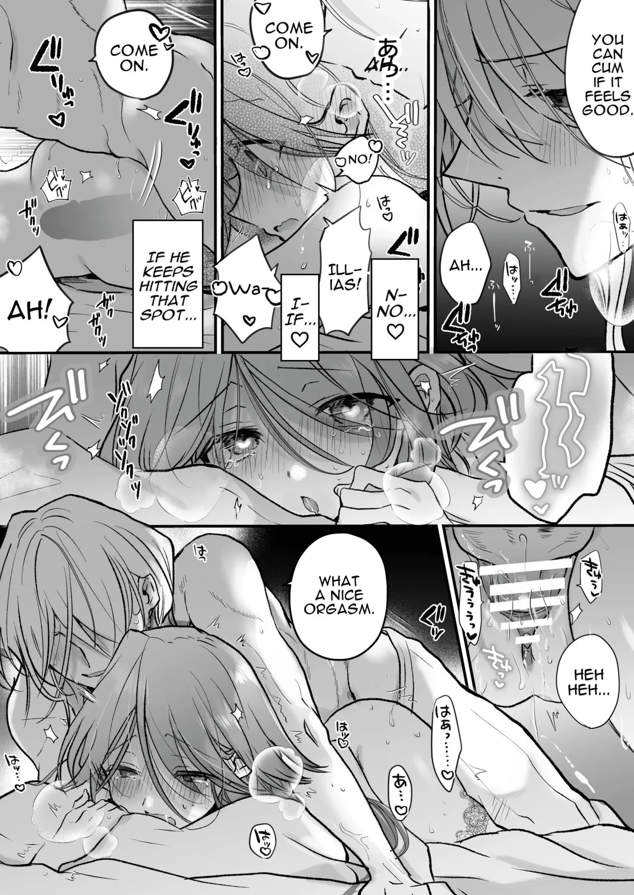 Majutsushi no Henai 〜 Baddo ED Tensei Akuyaku Reijō, Shukuteki no Hazudatta Jijū ni Torawareru 〜 I A Mage's Affection page 56 original parody - sole female sole male hentai manga - read online free