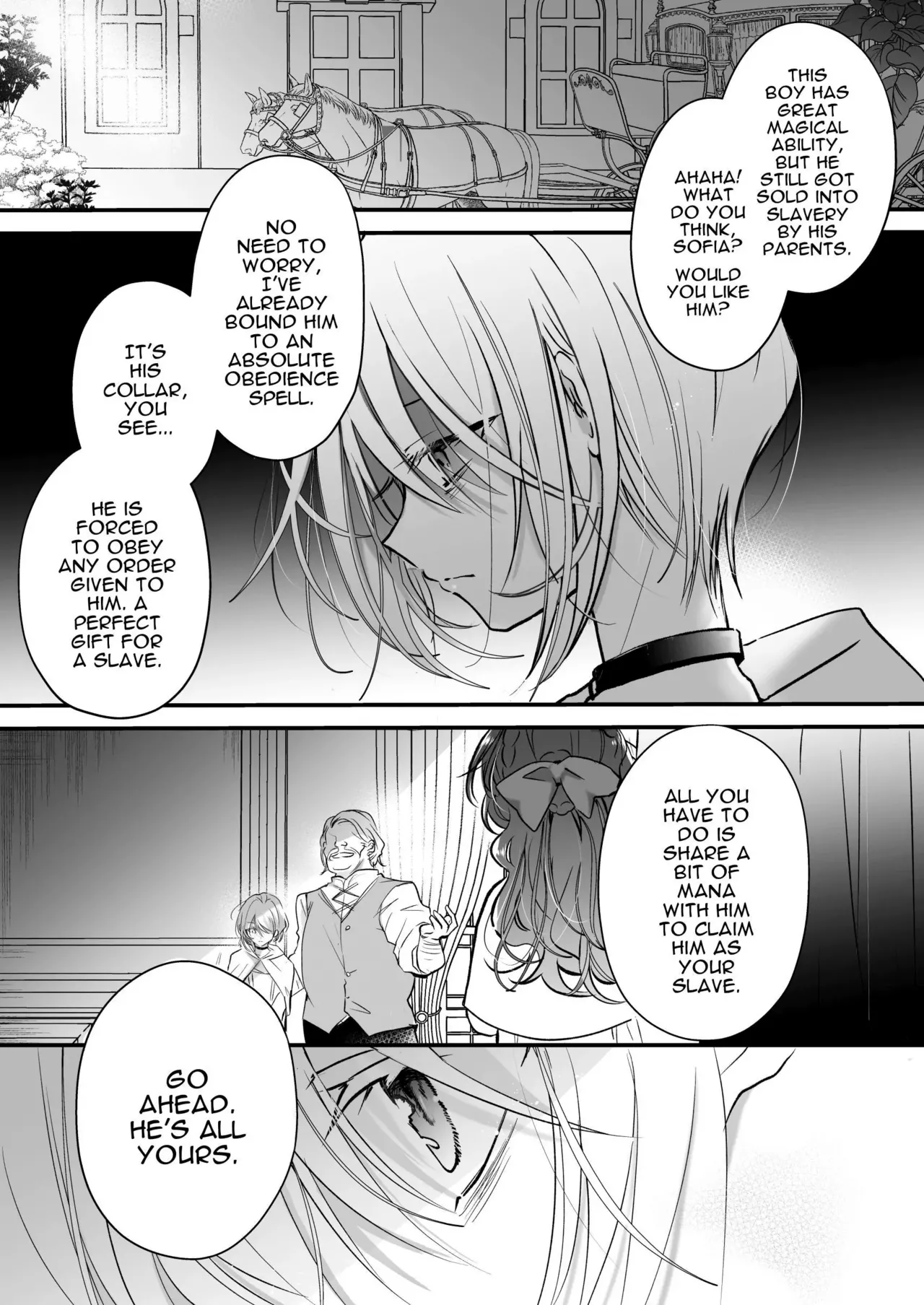 Majutsushi no Henai 〜 Baddo ED Tensei Akuyaku Reijō, Shukuteki no Hazudatta Jijū ni Torawareru 〜 I A Mage's Affection page 69 original parody - sole female sole male hentai manga - read online free