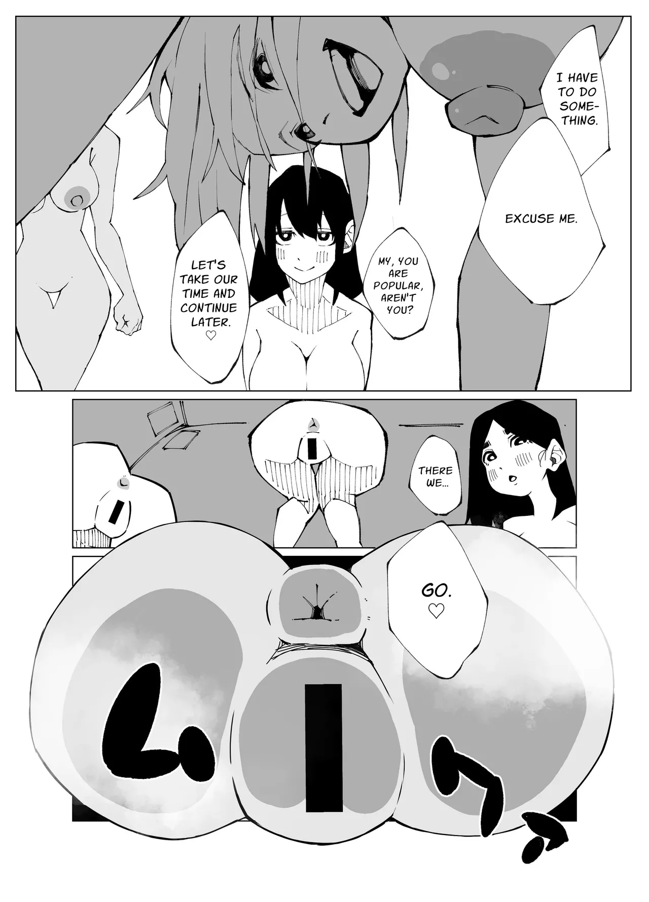 Sex Shinai to Derarenai Heya Lv.100 | Sex-Locked Room Lv.100 page 20 original parody - sole male nakadashi hentai manga - read online free