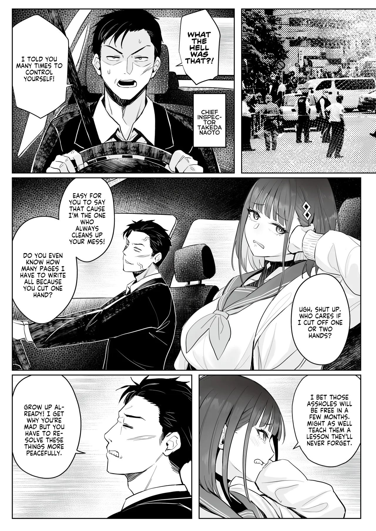 Moto Mahou Shoujo no Shigoto Hanashi Ao | The Former Magical Girl Blue's Work page 12 original parody - big breasts uncensored hentai manga - read online free