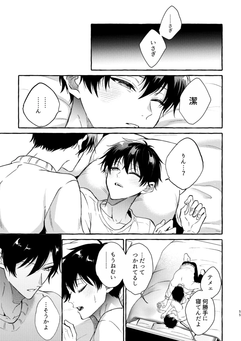 凛潔 page 53 featuring yoichi isagi blue lock parody - tracksuit multi-work series hentai manga - read online free