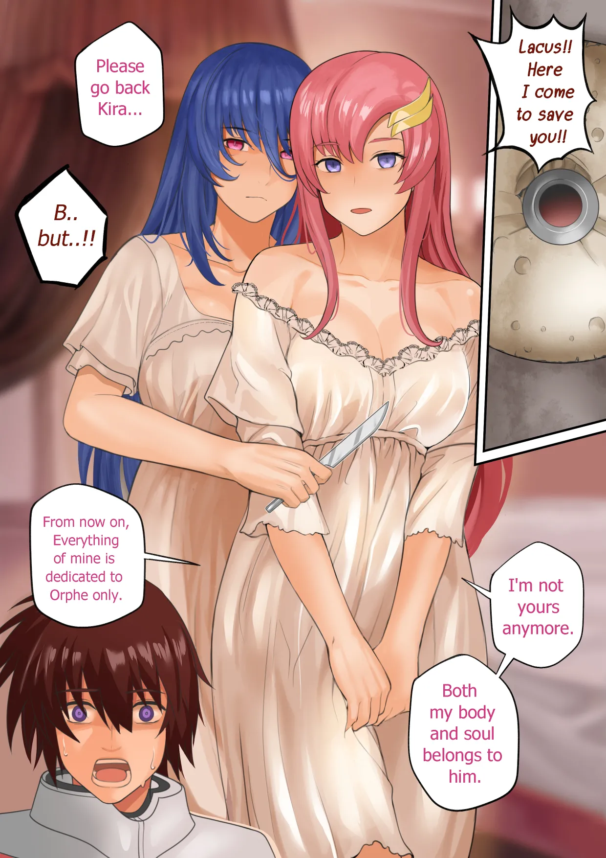 Avacyn Perfect Destiny page 9 featuring orphee lam tao gundam seed destiny parody - netorare hentai manga - read online free
