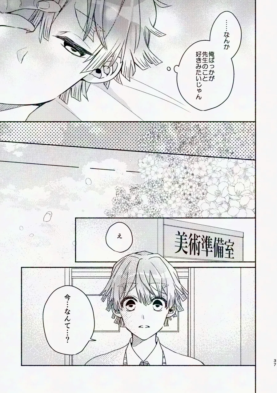 Kinyoubi, Houkago 5 Funkan no. page 36 featuring zenitsu agatsuma kimetsu no yaiba parody - schoolboy uniform anal hentai manga - read online free