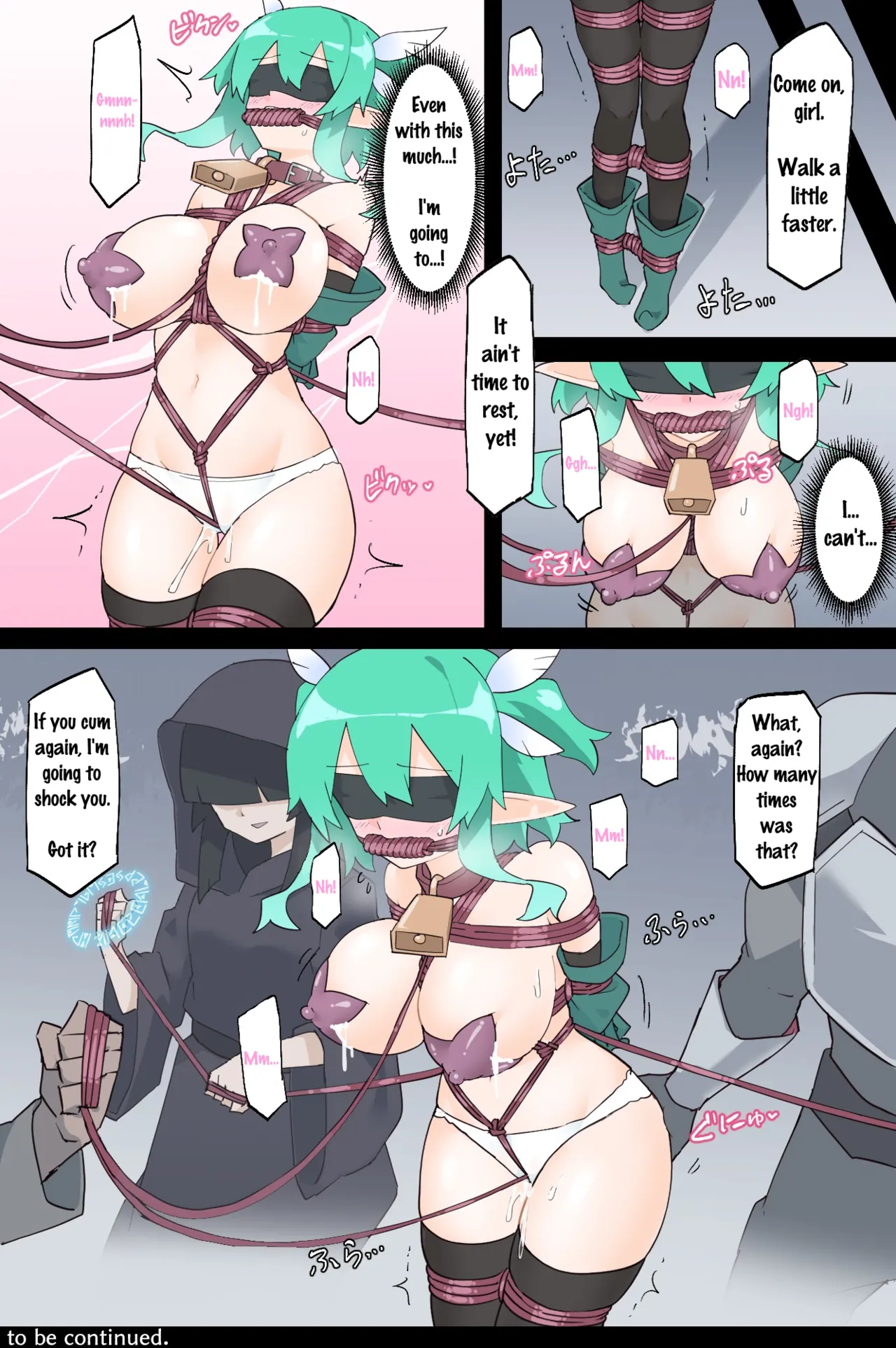 The Kidnappers' Guild and the Forest Guardian page 19 original parody - elf big breasts hentai manga - read online free