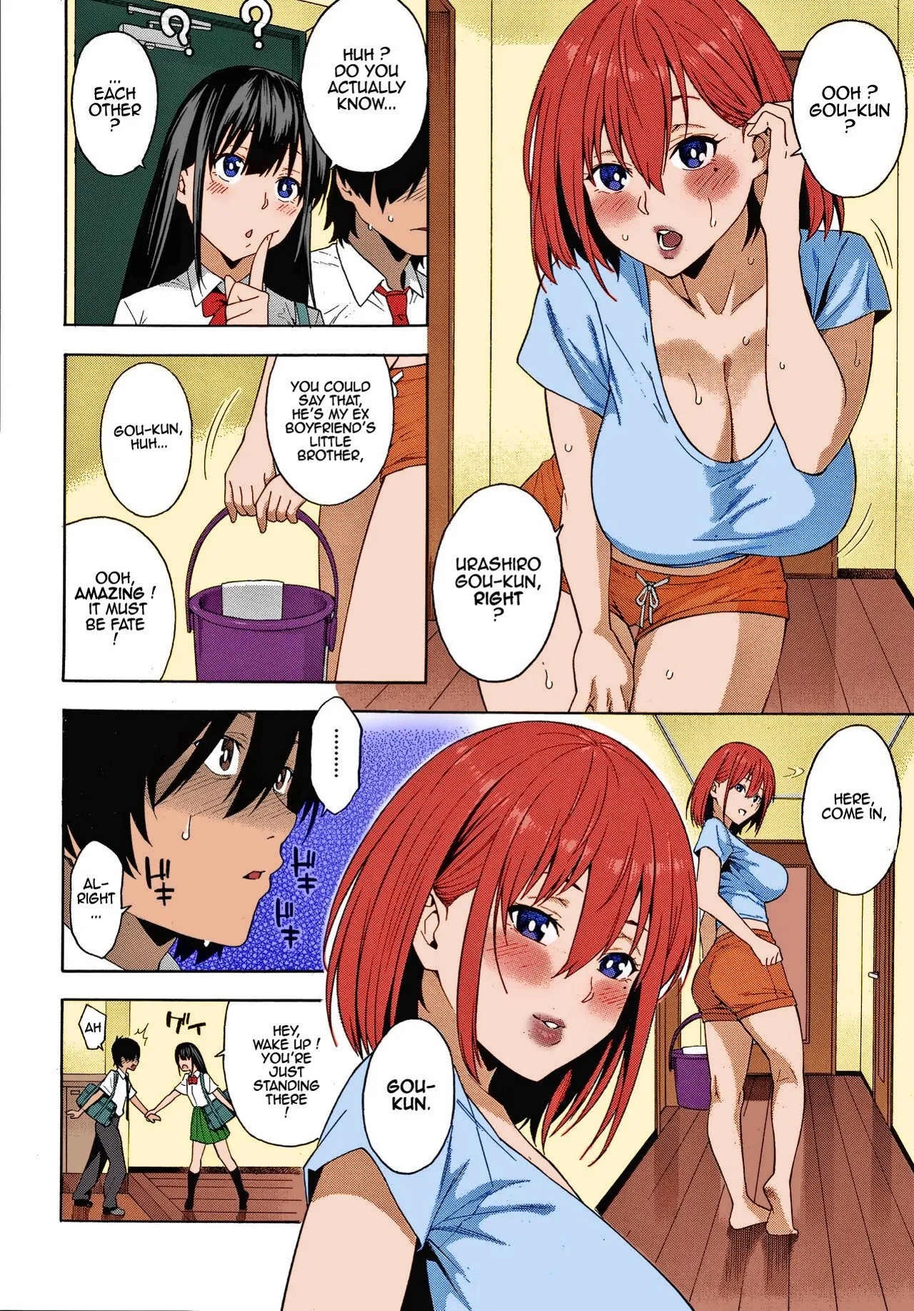 My Girlfriend's Hot StepSister page 11 - big breasts full color hentai manga - read online free