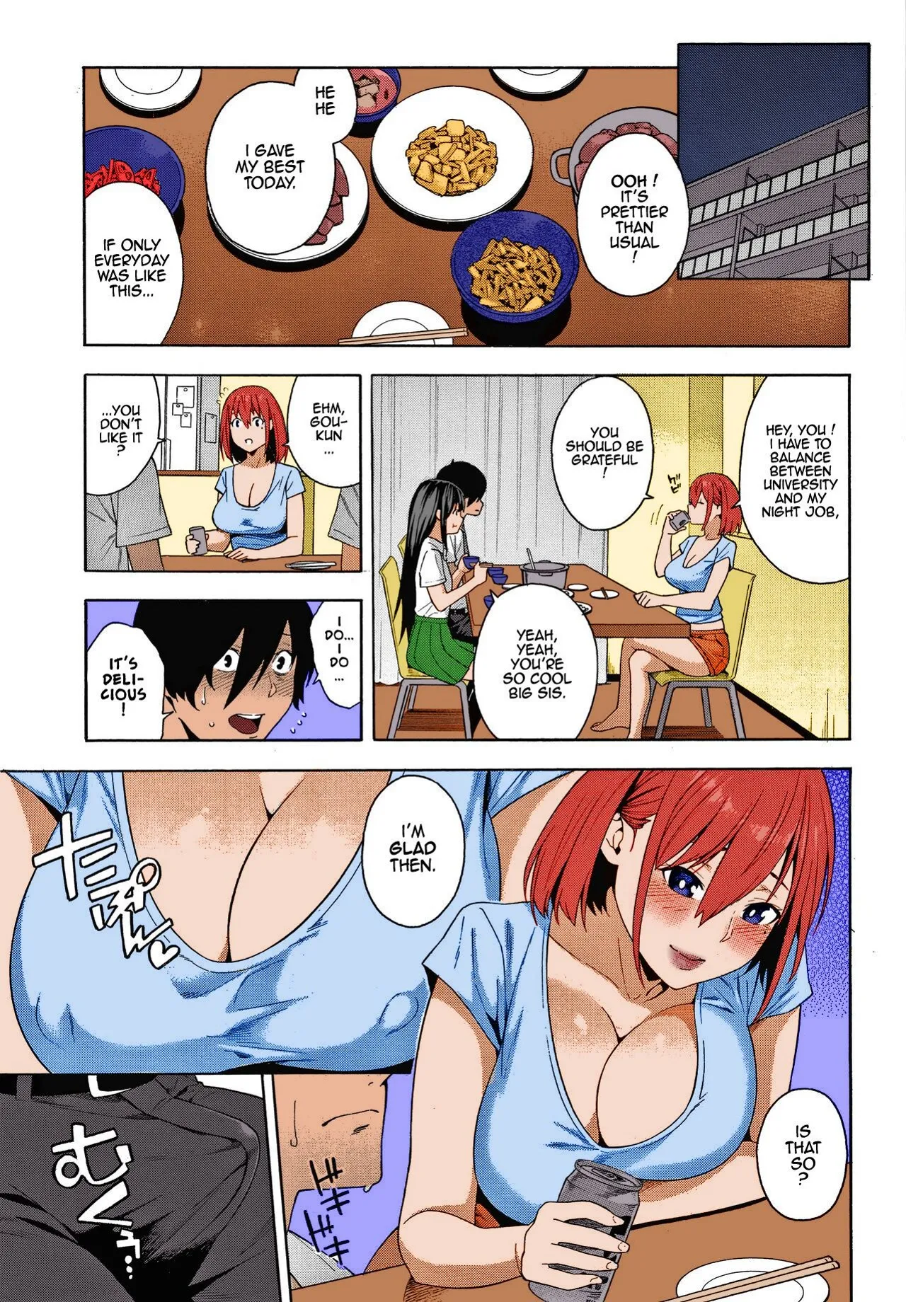 My Girlfriend's Hot StepSister page 12 - full color big breasts hentai manga - read online free