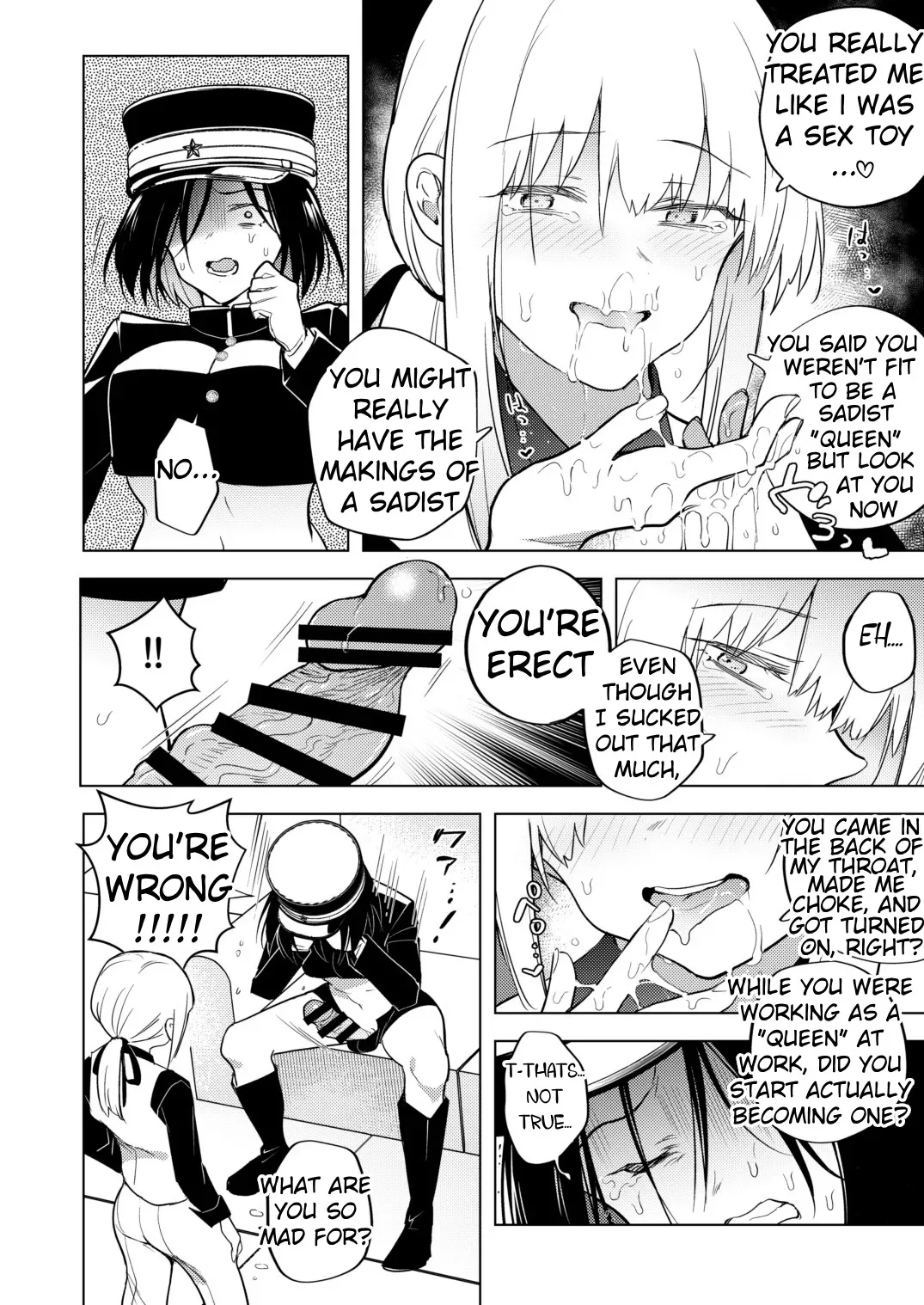 [TETRARA (Tokiwa Yutaka)] Tekisei 0 no Futanari Joou-sama 2 -Mouretsu! Love Love Gyaku Anal Mugen Zangyou Jigoku- | The Completely Incompetent Futanari Dominatrix 2 - Super Lovey-Dovey Reverse Anal Infinite Overtime From Hell [English] [Digital] page 12 original parody - sole male nakadashi hentai manga - read online free