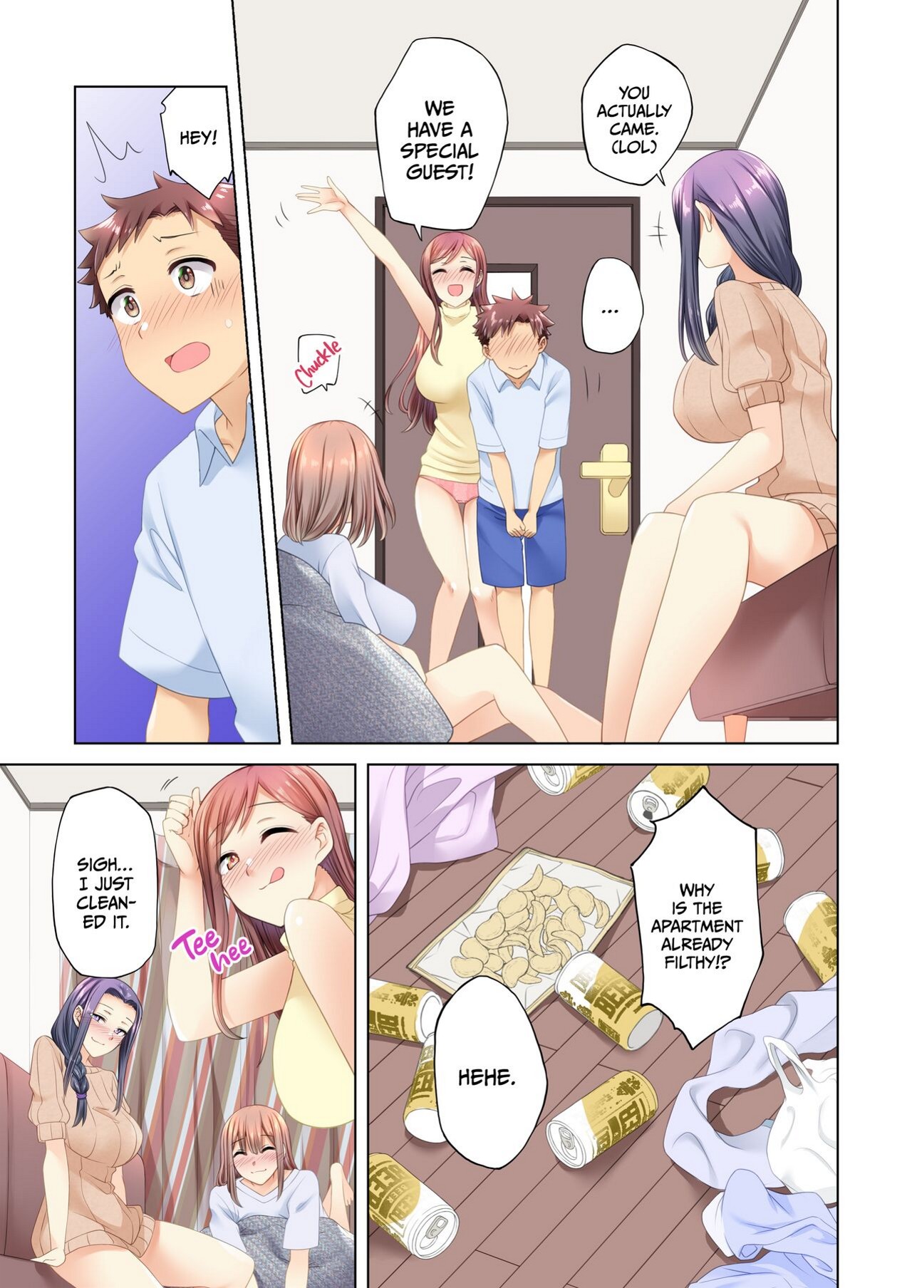 girls next door page 36 - sole male nakadashi hentai manga - read online free