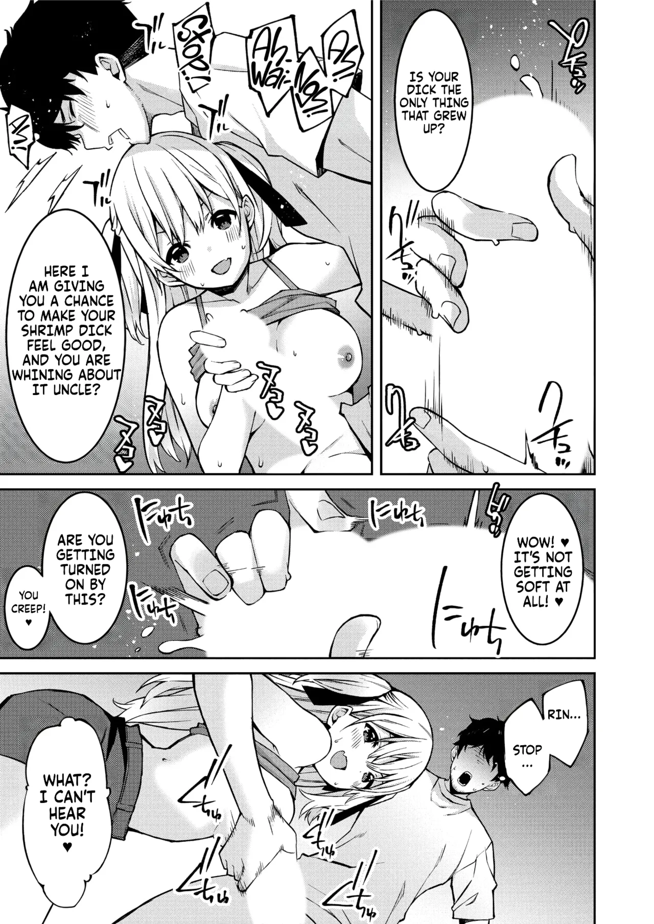 [Kusano Yuu] Namaiki Gyaru ni Zako Atsukai Sareta Ore ~ Meikko ga Guigui Kuru! Ch. 01-02 | A bratty Gal treats me like a Loser. My niece is comming on strong!! Ch. 01-02 [English] [Fallen Games] page 17 original parody - handjob inseki hentai manga - read online free