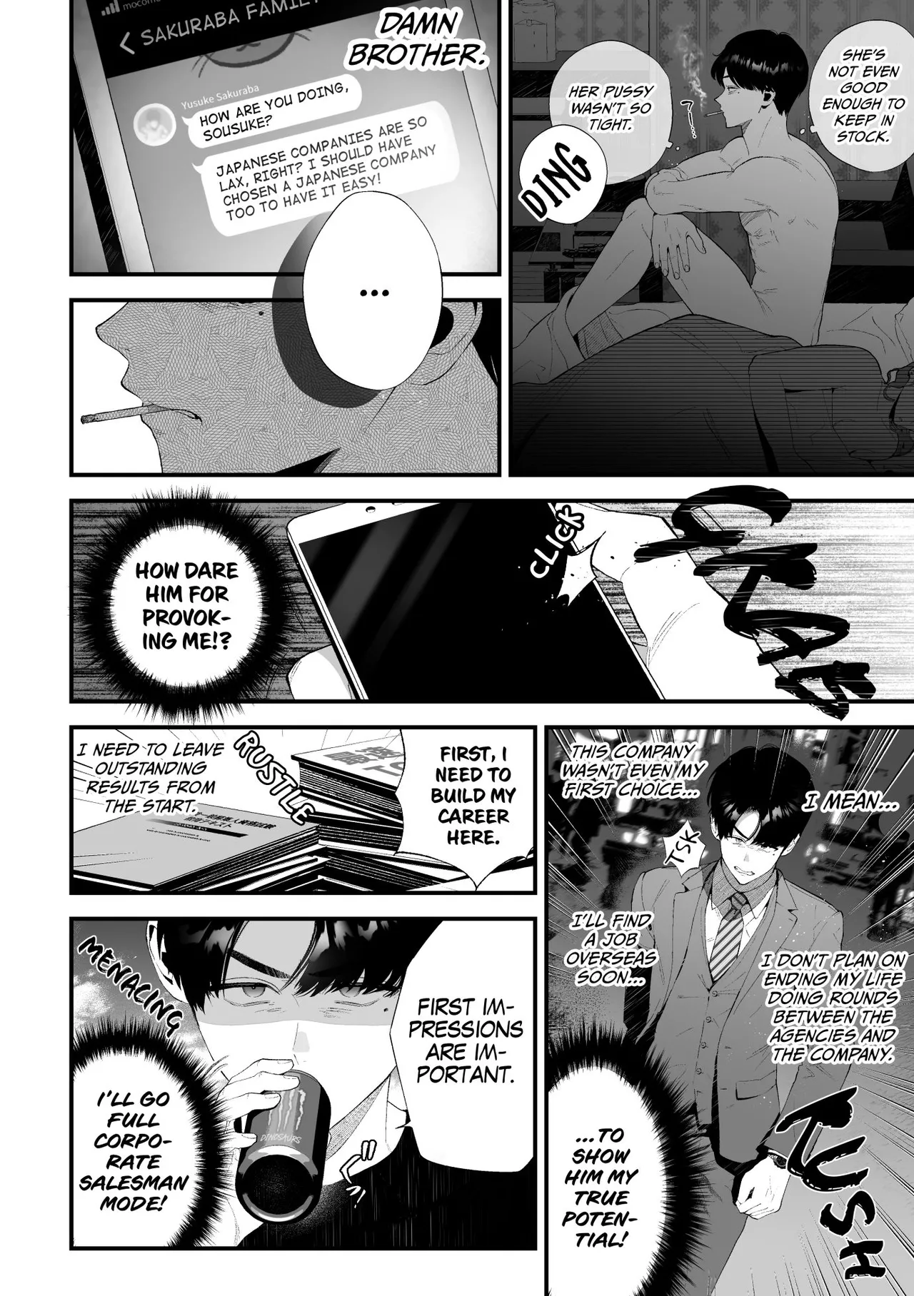 Kuzu na Elite Shinnyuu Shain-kun Kyousei Chinpo Marudashi Enkaigei de Buzama Ochi | The Unsightly Nude Performance of an Elite Employee page 10 original parody - humiliation group hentai manga - read online free