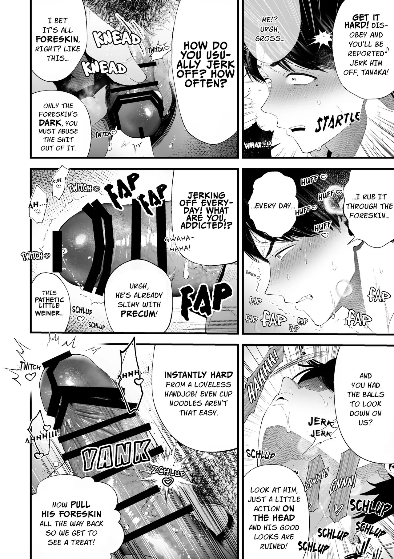 Kuzu na Elite Shinnyuu Shain-kun Kyousei Chinpo Marudashi Enkaigei de Buzama Ochi | The Unsightly Nude Performance of an Elite Employee page 25 original parody - humiliation group hentai manga - read online free