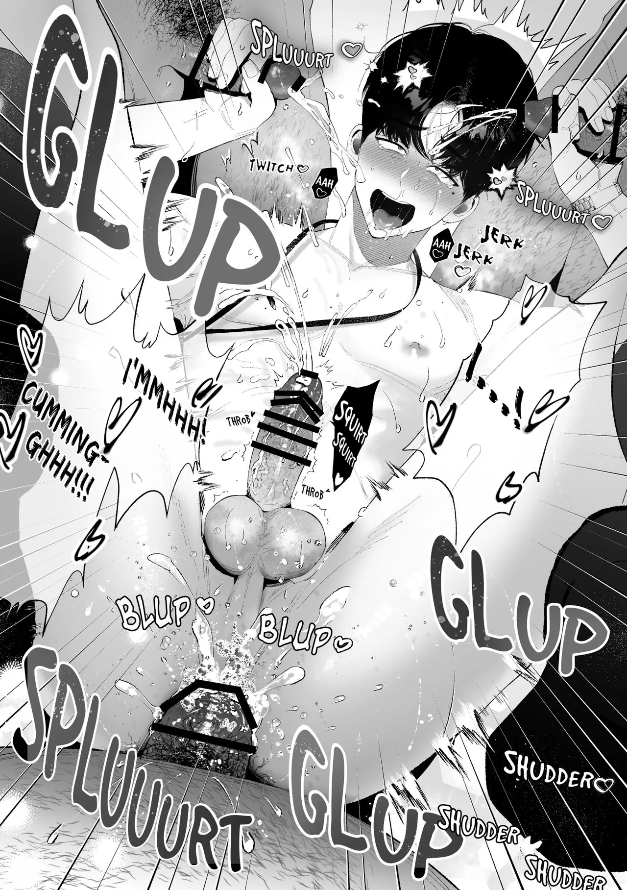 Kuzu na Elite Shinnyuu Shain-kun Kyousei Chinpo Marudashi Enkaigei de Buzama Ochi | The Unsightly Nude Performance of an Elite Employee page 77 original parody - beauty mark mosaic censorship hentai manga - read online free