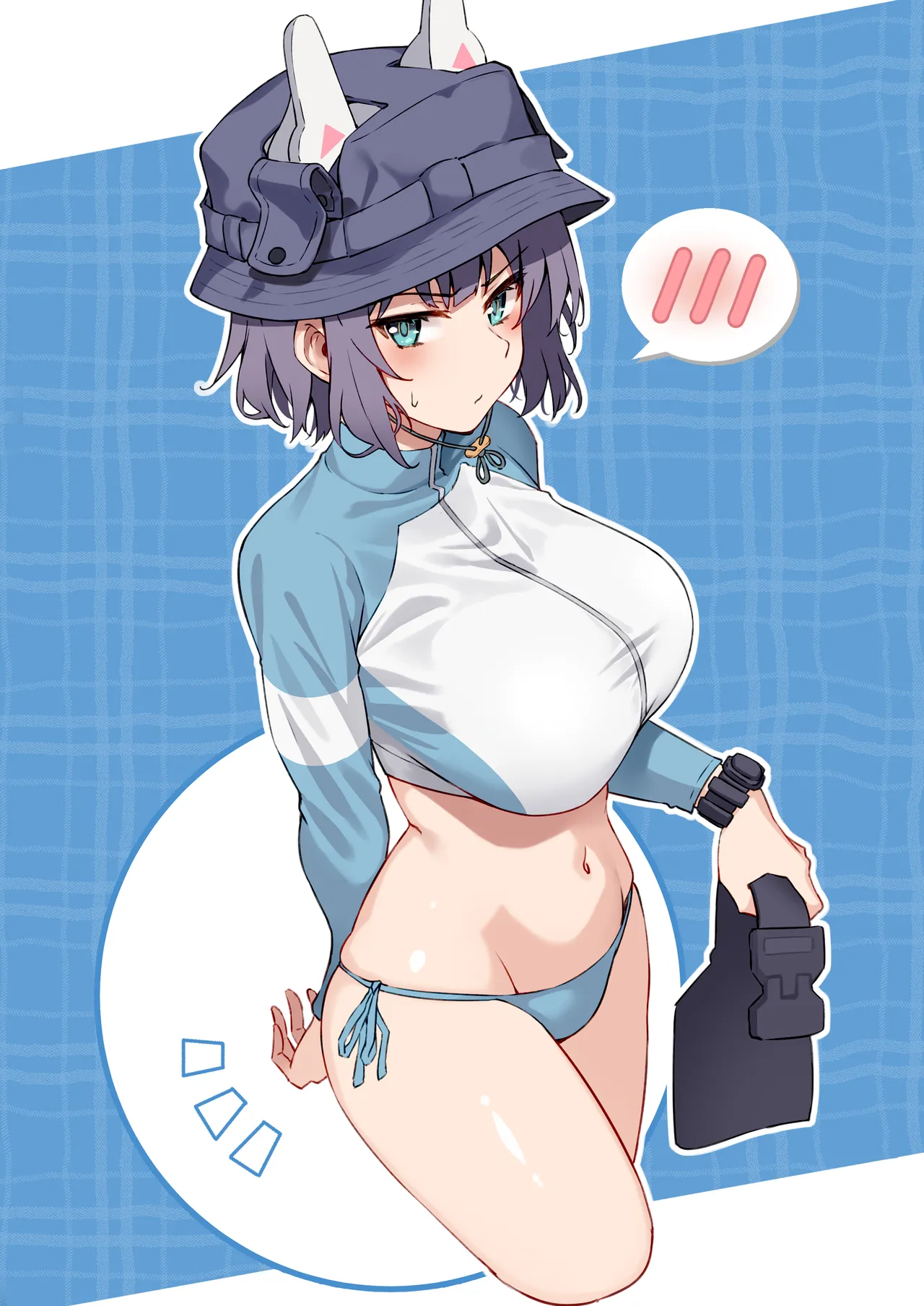 Seito-tachi to Nakayoku H suru Hon page 191 featuring karin kakudate blue archive parody - nakadashi swimsuit hentai manga - read online free