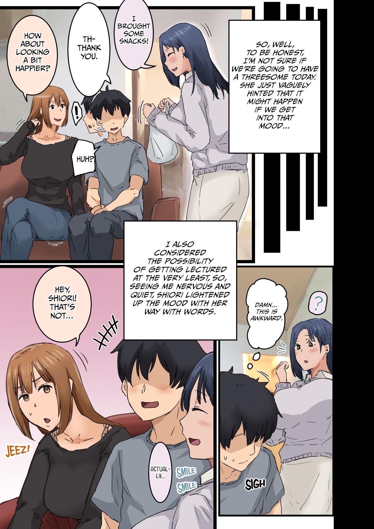 [Amatani Haruka] Kaisha no Madonna to Lucky de Yareta Hanashi 3 ~Gal 3p Hen~ | How I Got Lucky and Banged the Company's Madonna 3 [English] [TMD-Group] page 19 original parody - sole male nakadashi hentai manga - read online free