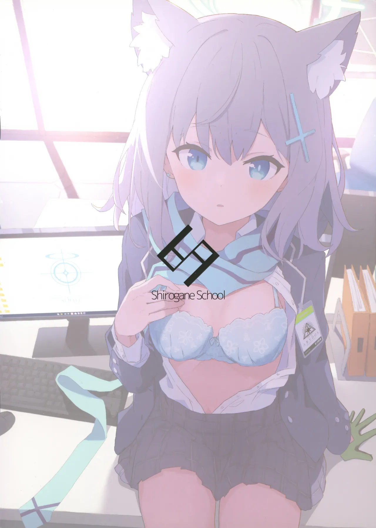 (C102) [Shirogane Gakuha (Yui Asahi)] Sensei Touban -Sunaookami Shiroko Hen- | 老师值日 -砂狼白子篇- (Blue Archive) [Chinese] [欶澜汉化组] page 27 featuring shiroko sunaookami blue archive parody - swimsuit nakadashi hentai manga - read online free