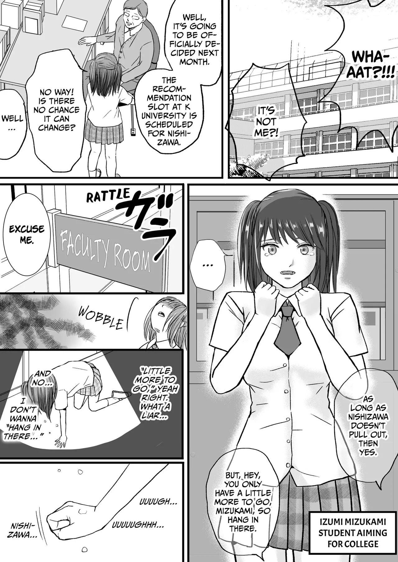 Page 3 of Sumata dake tte Itta no ni… Nurutto Sounyuusarechatta Yuutousei no Omocha | You Said It'd Just Be Grinding... But You Ended up Slipping It In. Now I'm Just the Top Student's Toy.