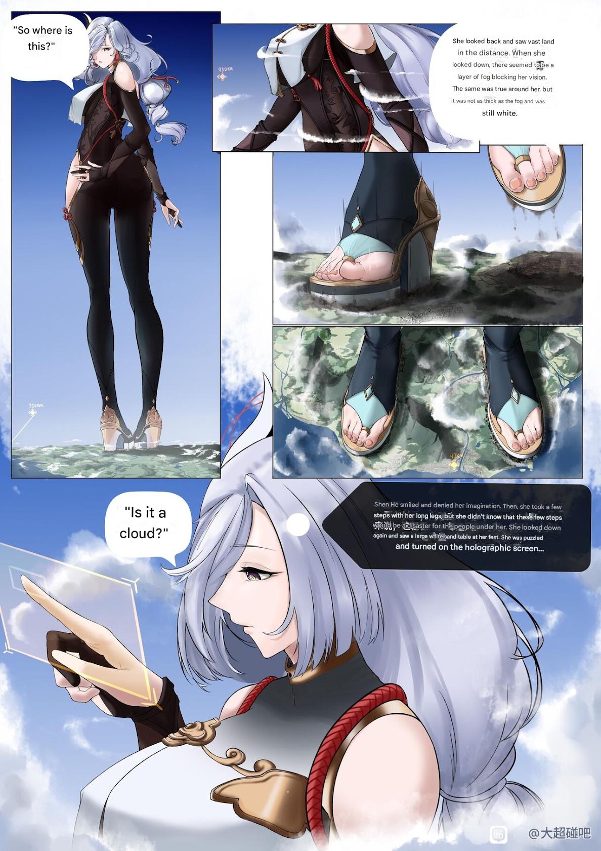 Kabubu Genshin collection page 16 - giantess hentai manga - read online free