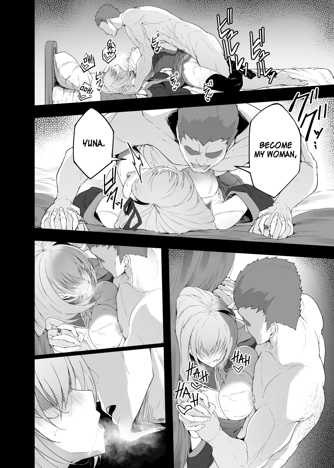 Yuusha no Kanojo wa NTRreru - Heroine no Netorareru | The Hero’s Girlfriend Gets NTR’d page 57 original parody - sole female sole male hentai manga - read online free