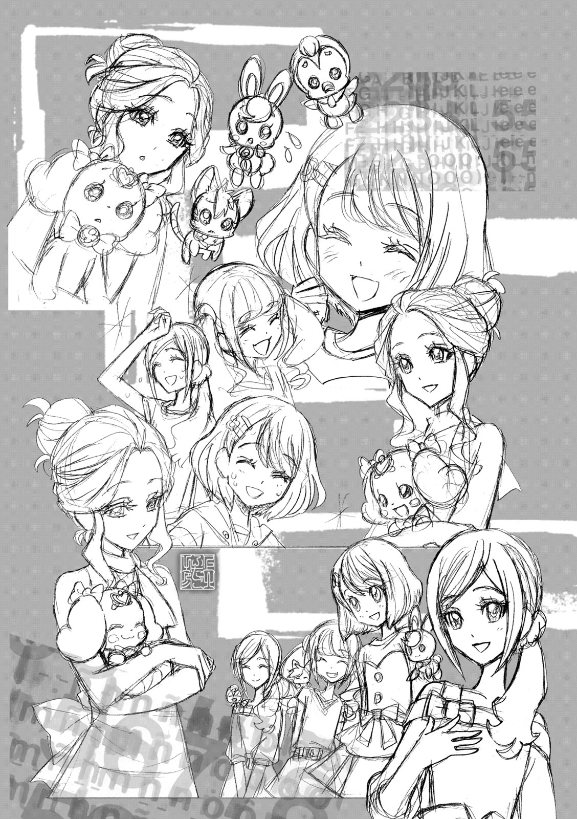 Healin' Good Pretty Cure Pretty Cure Collection - page 26 featuring cure sparkle healin good precure parody - multi-work series very long hair hentai manga - read online free