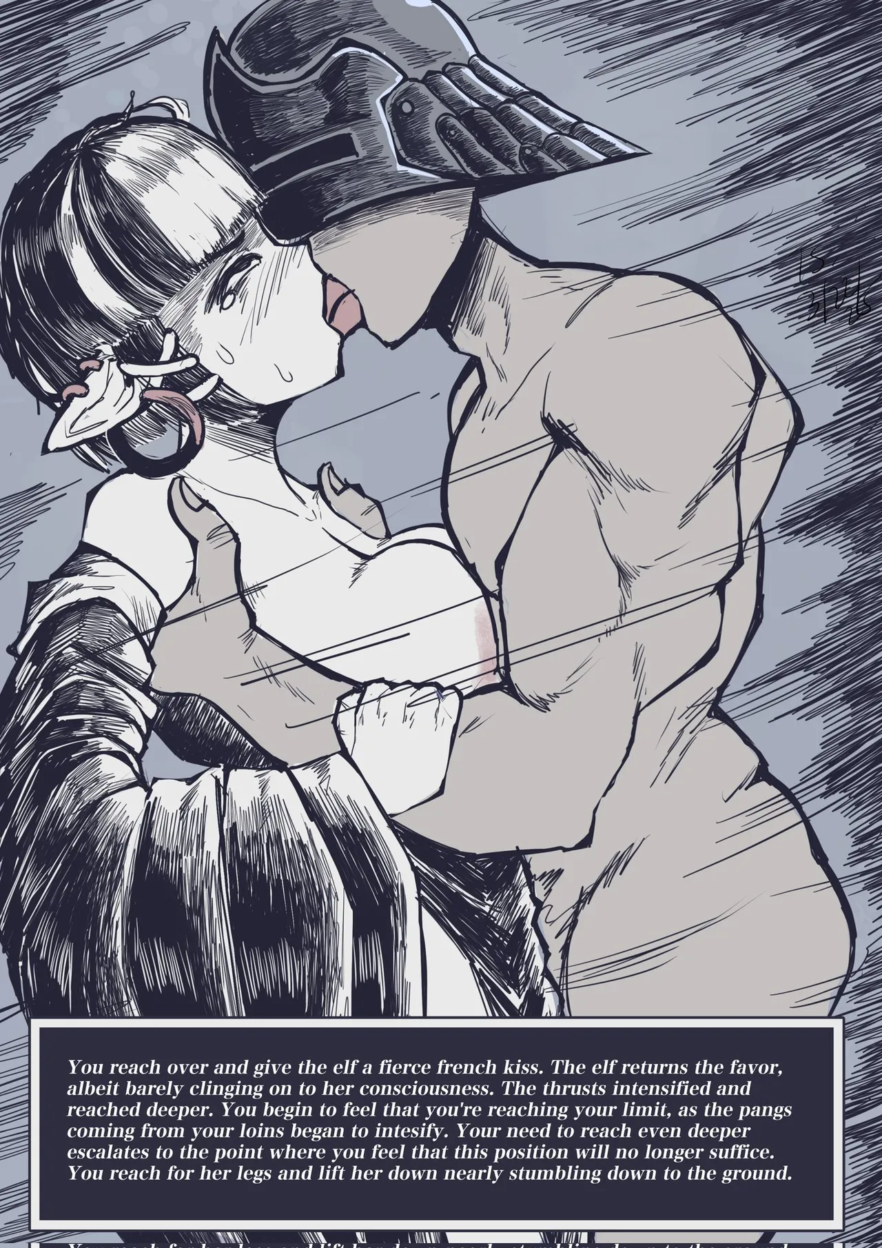 Elf Date page 12 - elf big breasts hentai manga - read online free