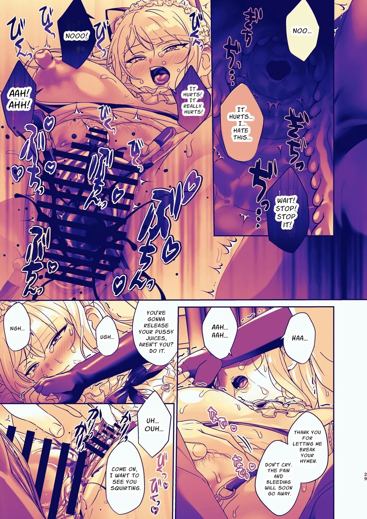 Seitokaichou wa Nyotaika kara Nigenai | The Council President Cannot Escape Feminization page 29 original parody - ahegao anal hentai manga - read online free