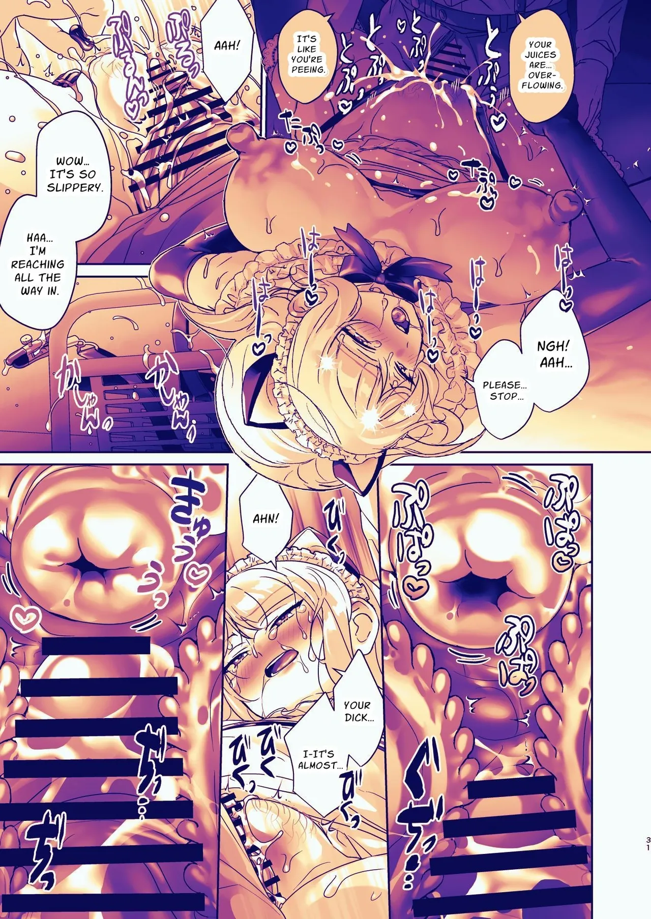 Seitokaichou wa Nyotaika kara Nigenai | The Council President Cannot Escape Feminization page 31 original parody - ahegao anal hentai manga - read online free