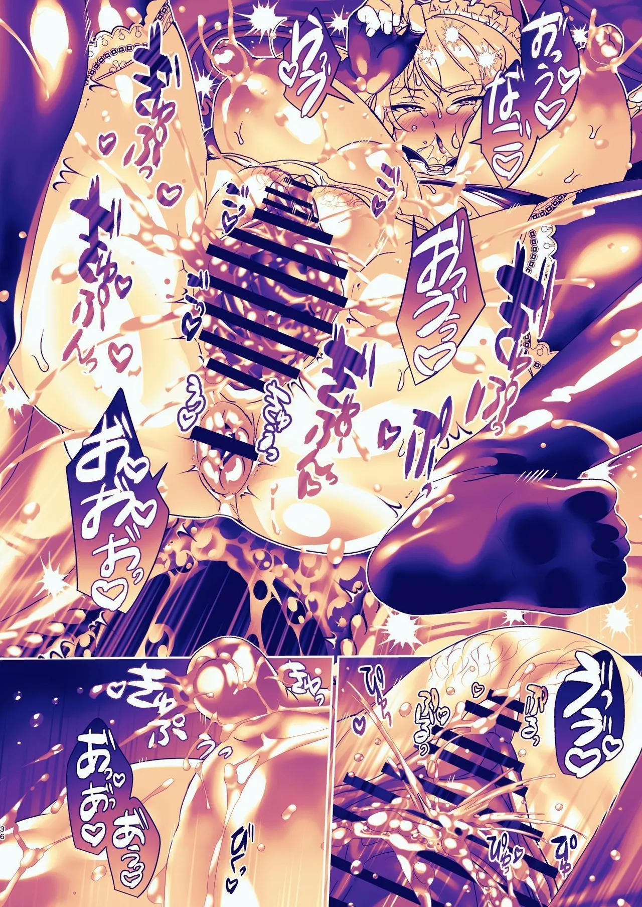 Seitokaichou wa Nyotaika kara Nigenai | The Council President Cannot Escape Feminization page 36 original parody - x-ray kemonomimi hentai manga - read online free