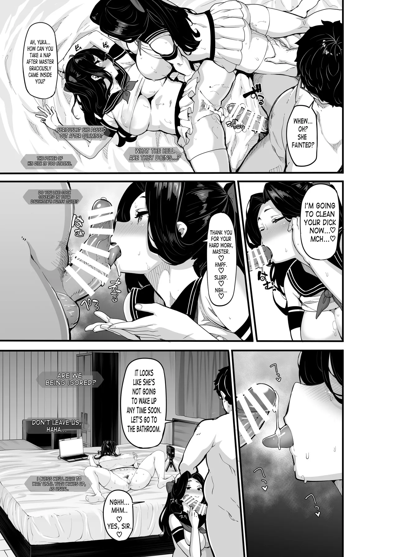 Yuka Nonohara's Secret Livestream 5 page 16 original parody - sole male nakadashi hentai manga - read online free